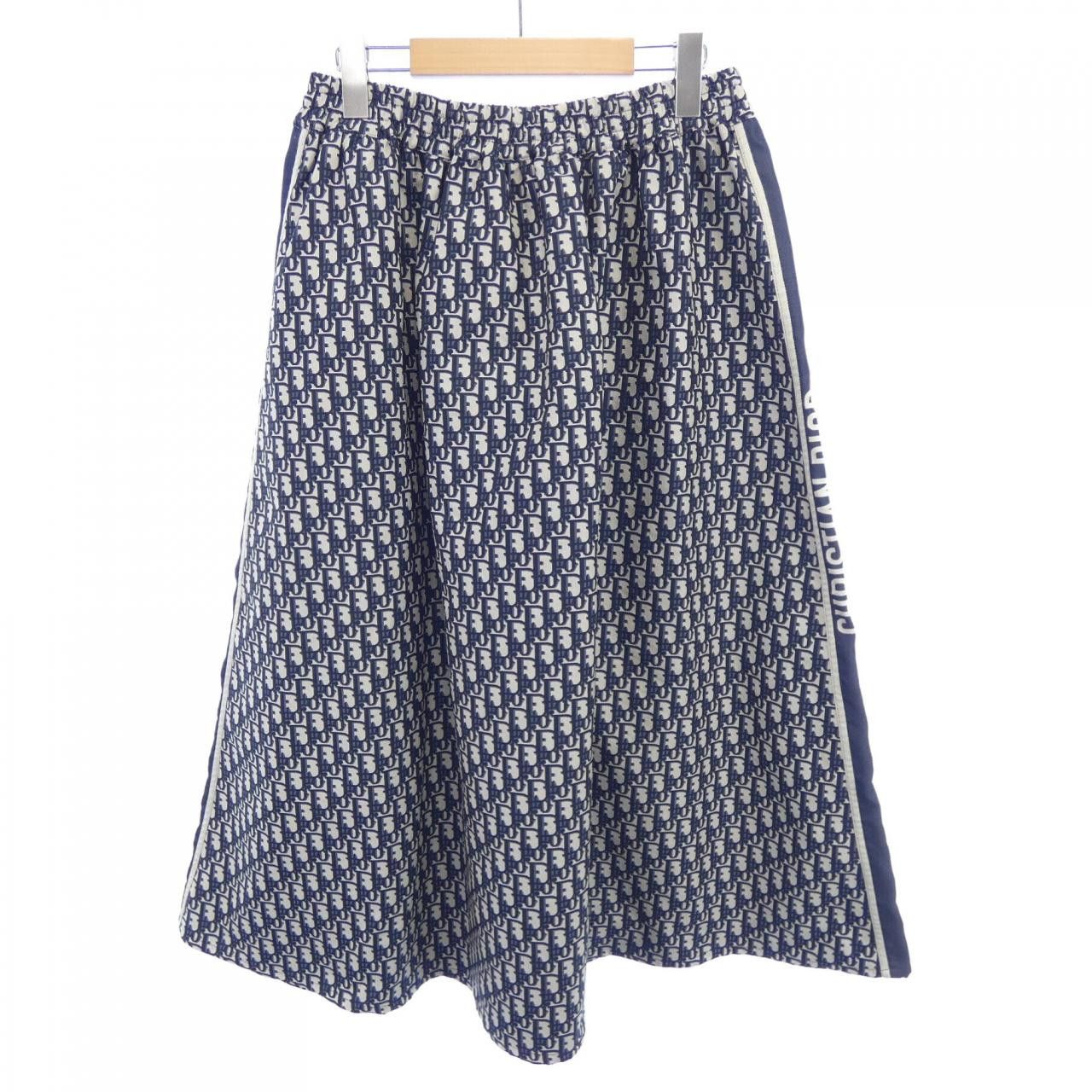 Dior Dior Christian Dior Oblique Technical Taffeta Skirt Textile Skirts 127J24A2970 DUTY FREE for USA Size ONE SIZE - 2 Thumbnail
