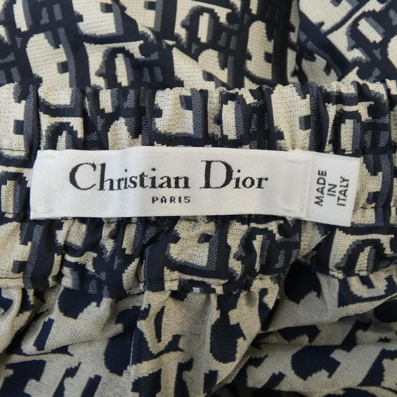 Dior Dior Christian Dior Oblique Technical Taffeta Skirt Textile Skirts 127J24A2970 DUTY FREE for USA Size ONE SIZE - 4 Thumbnail