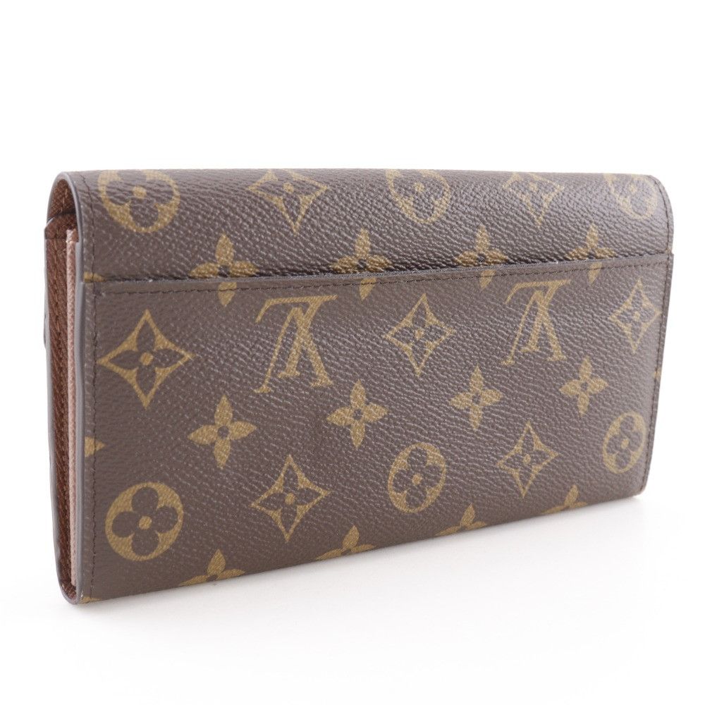 Louis Vuitton Louis Vuitton Louis Vuitton Portefeuille Sarah Monogram Long Wallet Textile Long Wallet M60531 DUTY FREE for USA Size ONE SIZE - 3 Thumbnail
