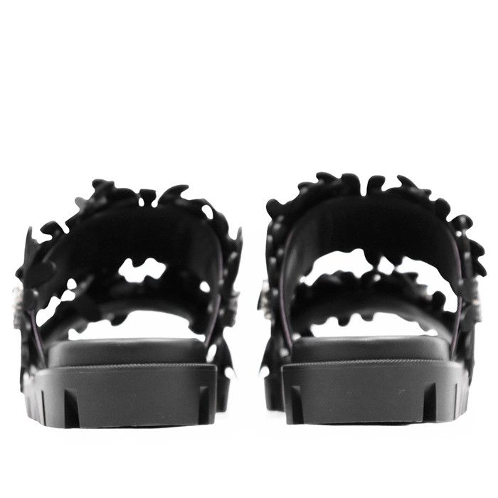 Christian Louboutin Christian Louboutin Christian Louboutin FLORA COOL FLAT leather sandals Leather Shoes 3240159 DUTY FREE for USA Size ONE SIZE - 7 Thumbnail