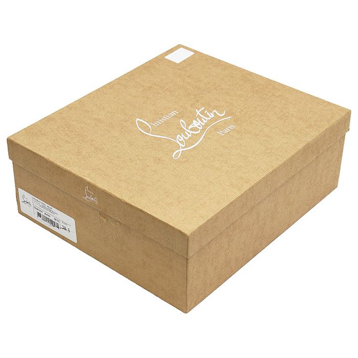 Christian Louboutin Christian Louboutin Christian Louboutin FLORA COOL FLAT leather sandals Leather Shoes 3240159 DUTY FREE for USA Size ONE SIZE - 10 Thumbnail