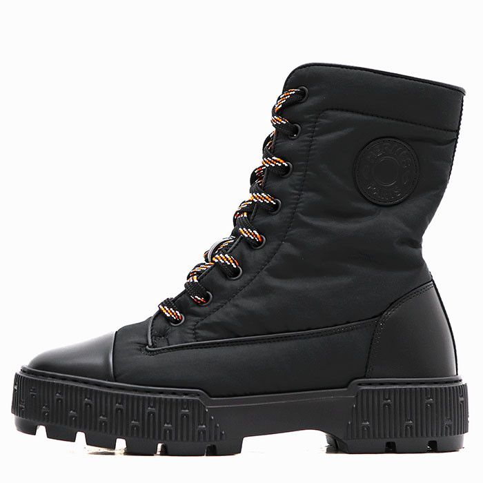 Hermes Hermes Hermes Fresh Technical Fabric Chunky Sole Boots Leather Shoes DUTY FREE for USA Size ONE SIZE - 4 Thumbnail