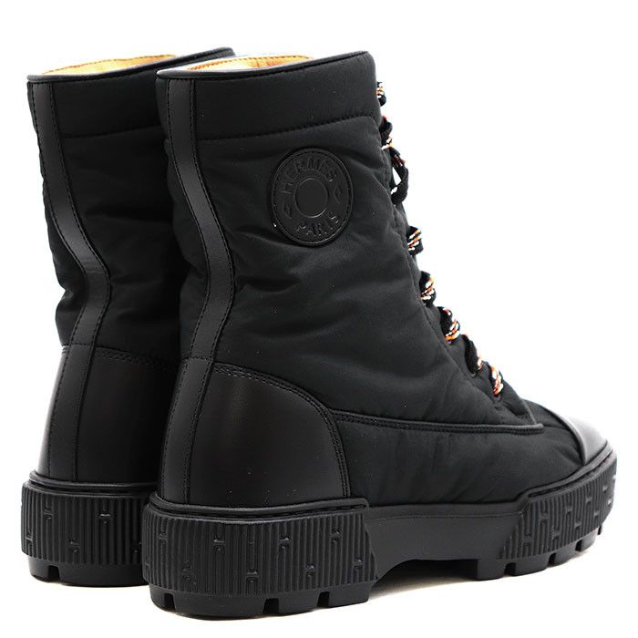 Hermes Hermes Hermes Fresh Technical Fabric Chunky Sole Boots Leather Shoes DUTY FREE for USA Size ONE SIZE - 12 Thumbnail