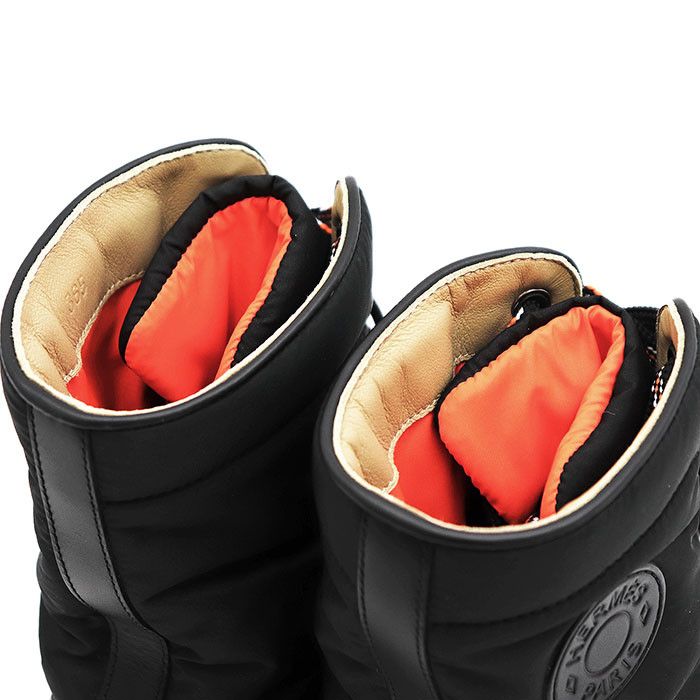 Hermes Hermes Hermes Fresh Technical Fabric Chunky Sole Boots Leather Shoes DUTY FREE for USA Size ONE SIZE - 7 Thumbnail