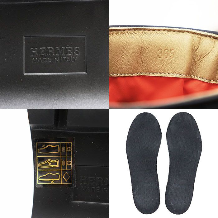 Hermes Hermes Hermes Fresh Technical Fabric Chunky Sole Boots Leather Shoes DUTY FREE for USA Size ONE SIZE - 10 Thumbnail