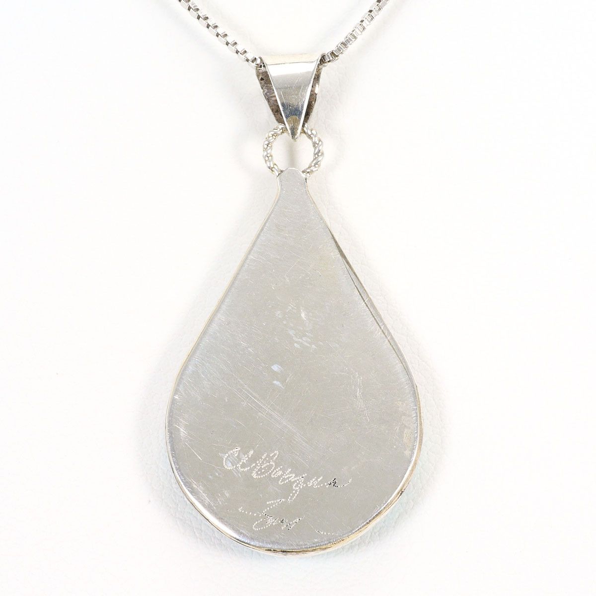 Other Other Silver 925 Natural Stone Necklace Precious Metal Necklace DUTY FREE for USA Size ONE SIZE - 3 Thumbnail