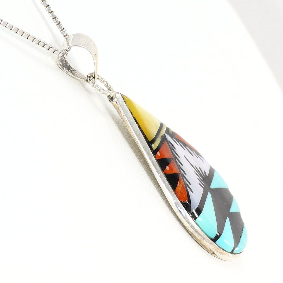 Other Other Silver 925 Natural Stone Necklace Precious Metal Necklace DUTY FREE for USA Size ONE SIZE - 2 Thumbnail