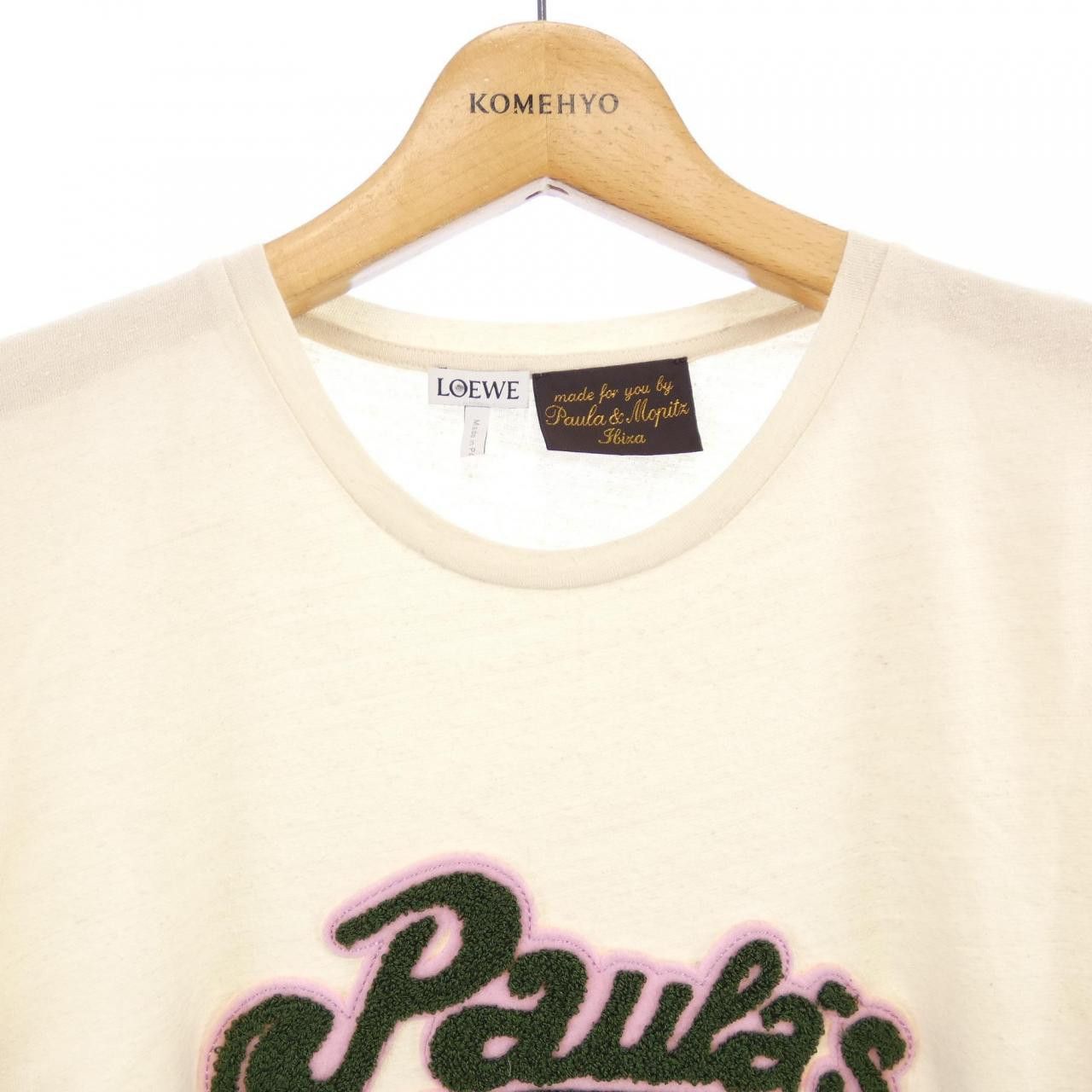 Loewe Loewe Loewe Paula's Ibiza T Shirt Textile T-Shirts S6299205CR DUTY FREE for USA Size ONE SIZE - 5 Thumbnail