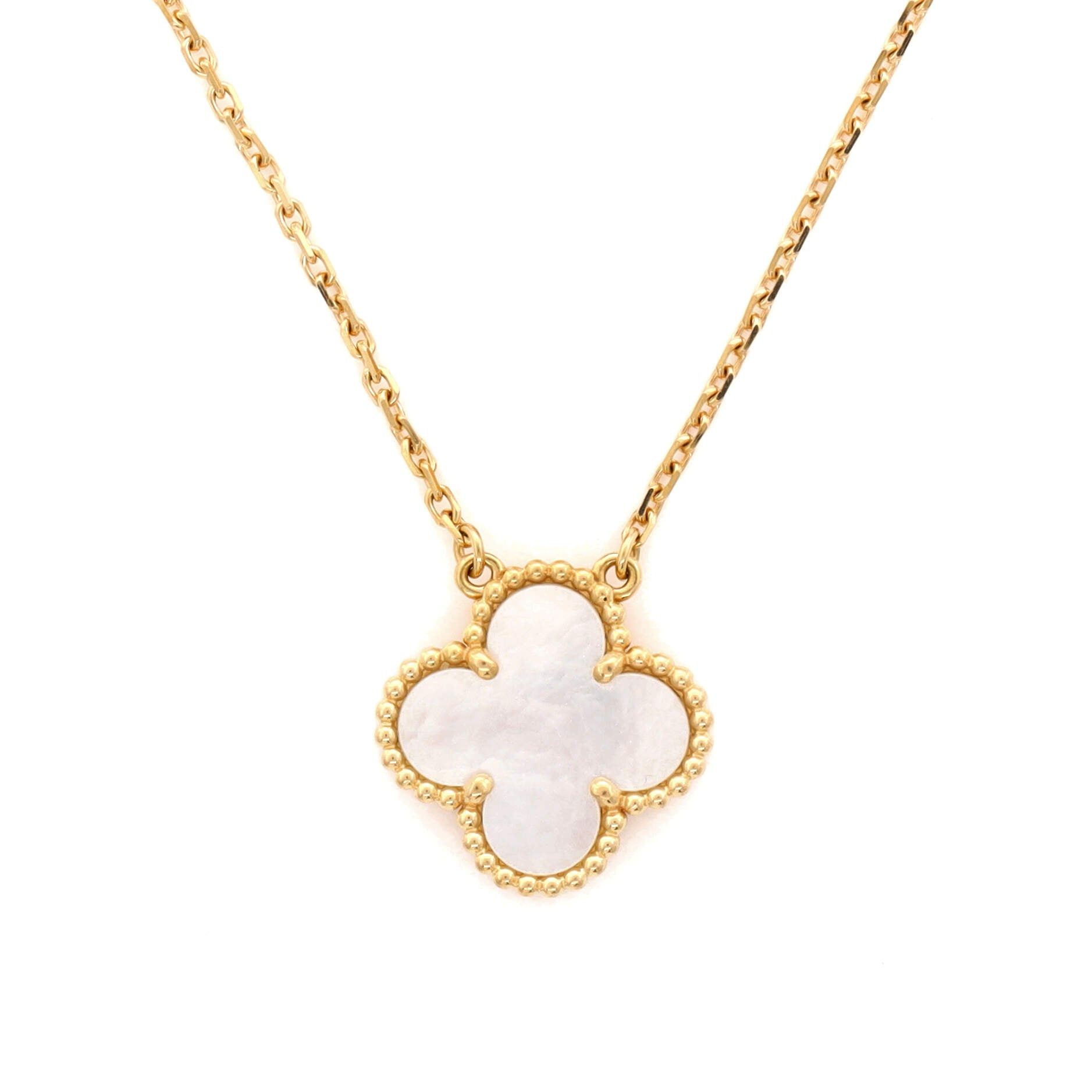 Van Cleef & Arpels Vintage Alhambra Pendant Necklace Size ONE SIZE - 4 Thumbnail
