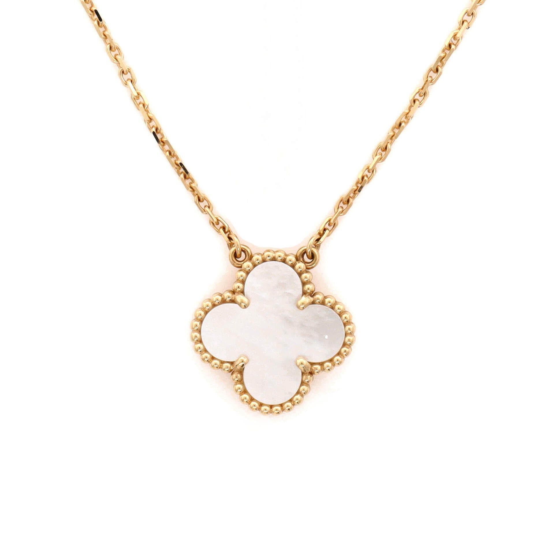 Van Cleef & Arpels Vintage Alhambra Pendant Necklace Size ONE SIZE - 4 Thumbnail