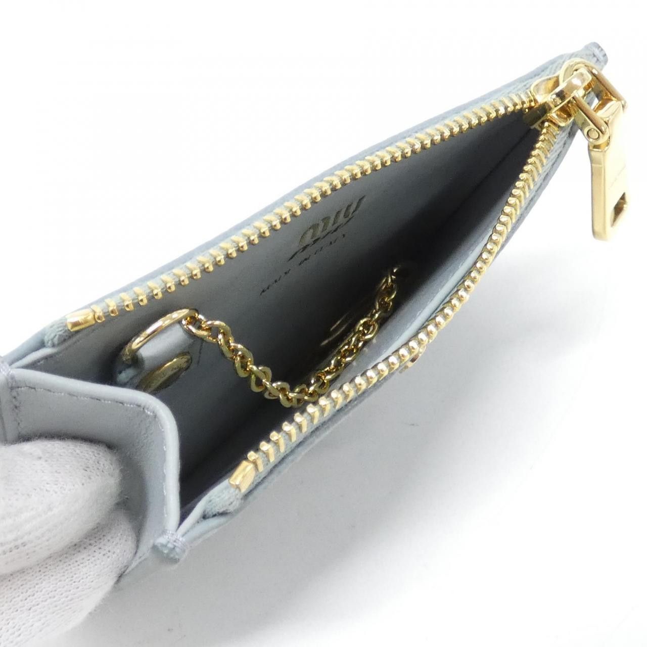 Miu Miu Miu Miu Miu Miu DAINO SOFT CALF coin key case Leather Coin Case 5MC093 DUTY FREE for USA Size ONE SIZE - 7 Thumbnail