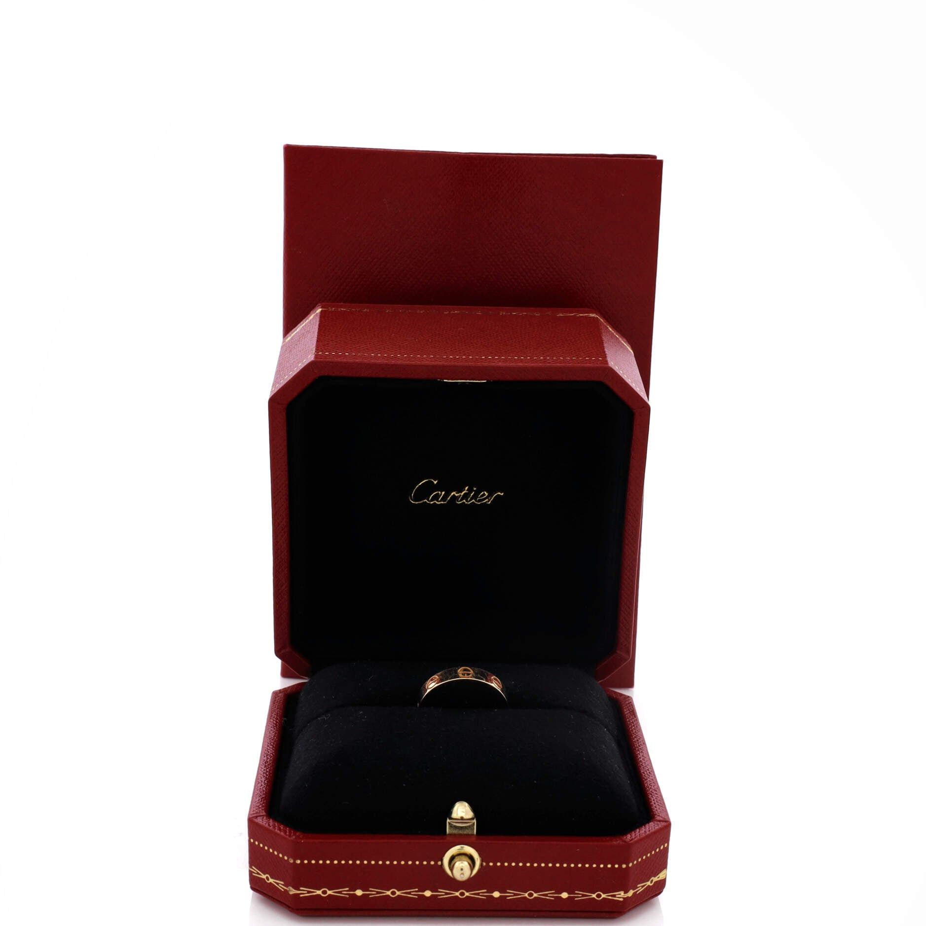 Cartier Love Wedding Band Ring Size ONE SIZE - 2 Thumbnail