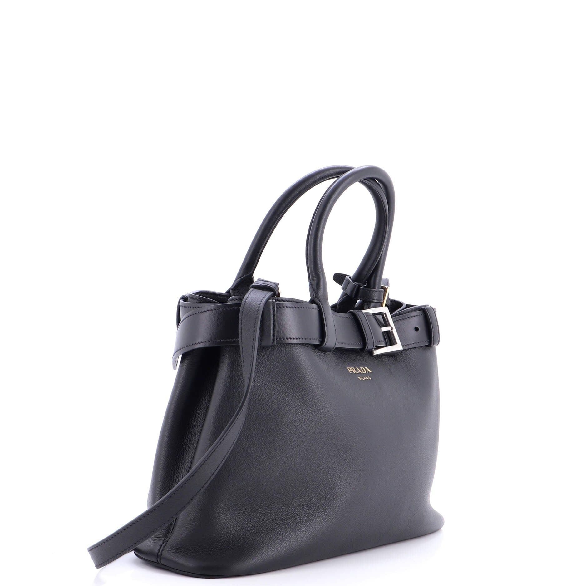 Prada Buckle Belted Tote Bag Size ONE SIZE - 2 Thumbnail