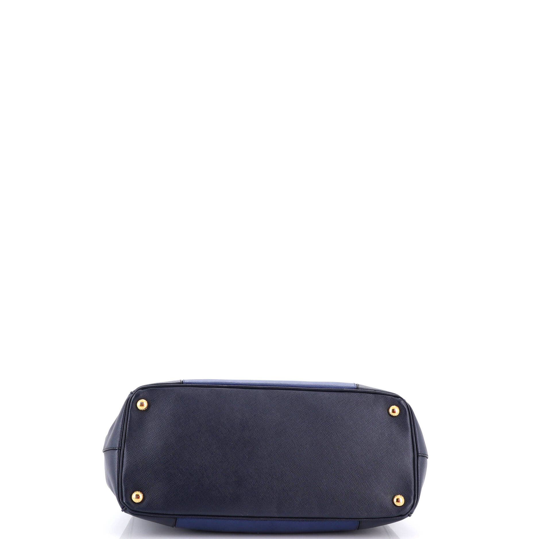 Prada Bicolor Double Zip Lux Tote Size ONE SIZE - 4 Thumbnail