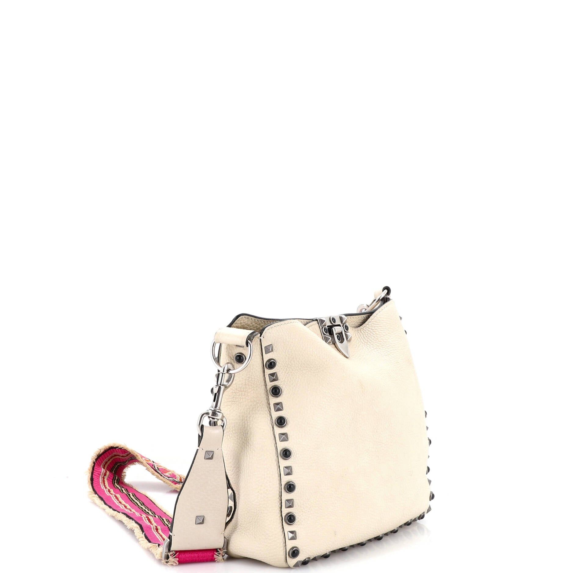 Valentino Rolling Rockstud Flip Lock Messenger Bag Size ONE SIZE - 2 Thumbnail