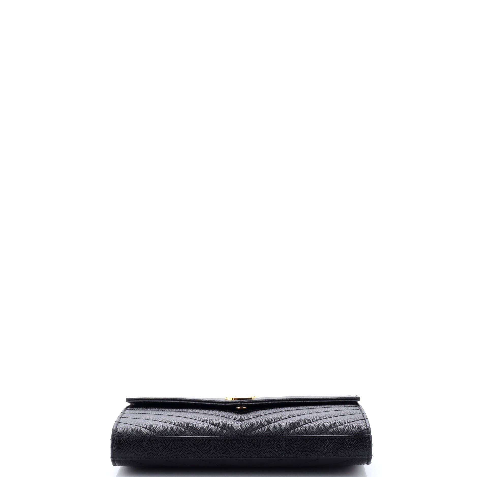 Saint Laurent Paris Classic Monogram Wallet on Chain Size ONE SIZE - 4 Thumbnail