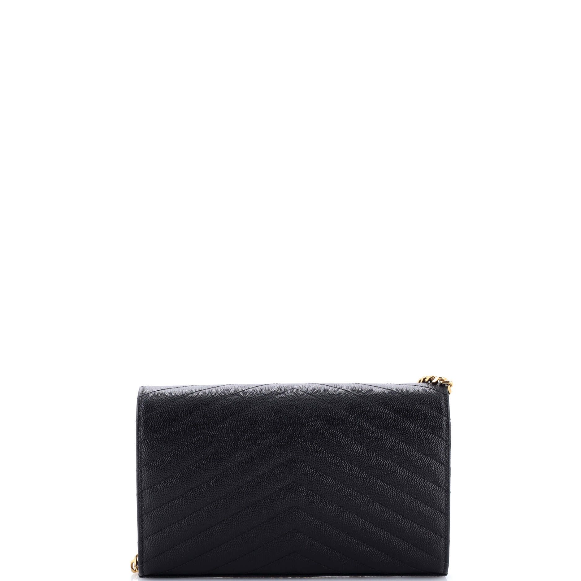 Saint Laurent Paris Classic Monogram Wallet on Chain Size ONE SIZE - 3 Thumbnail