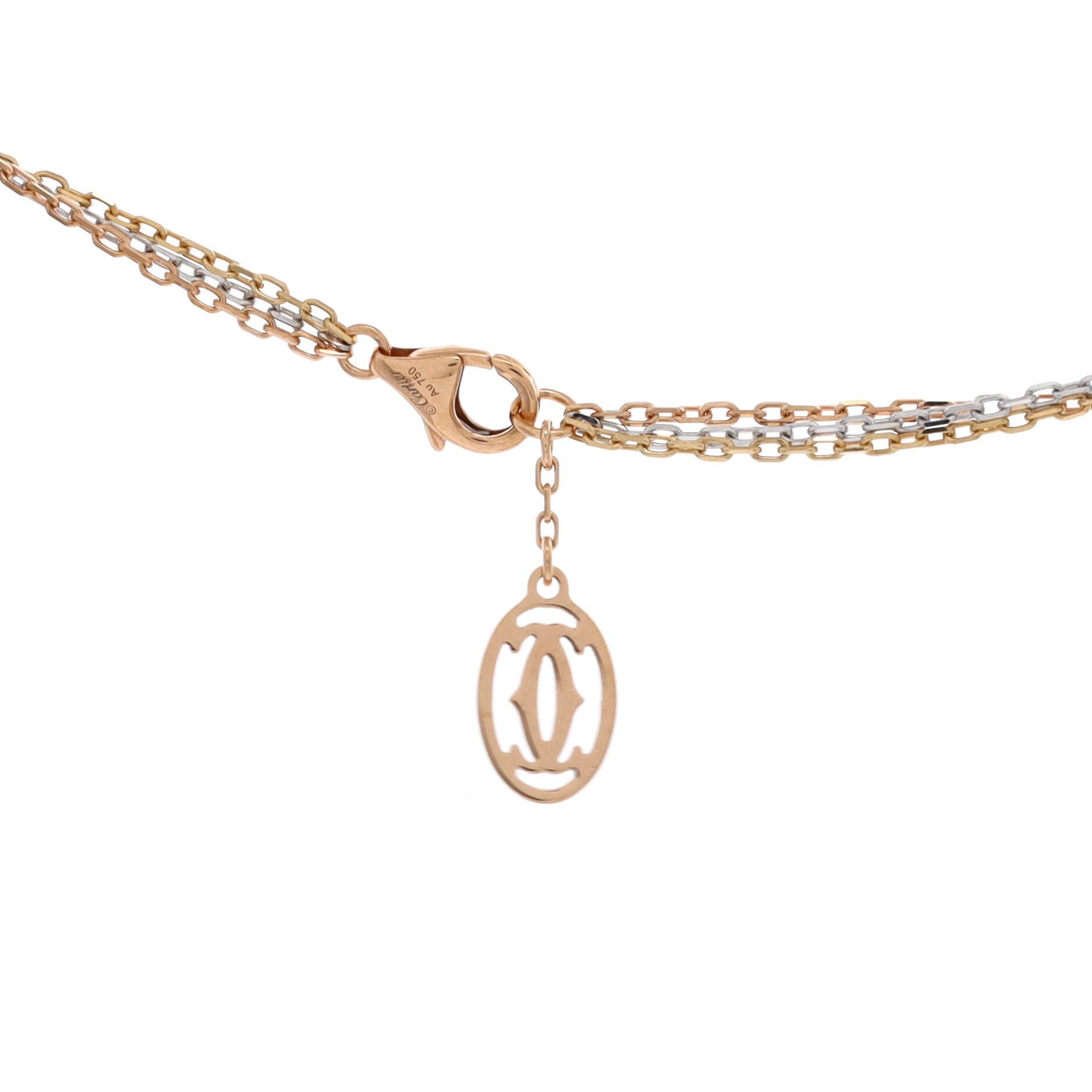 Cartier Trinity Chain Necklace Size ONE SIZE - 4 Thumbnail