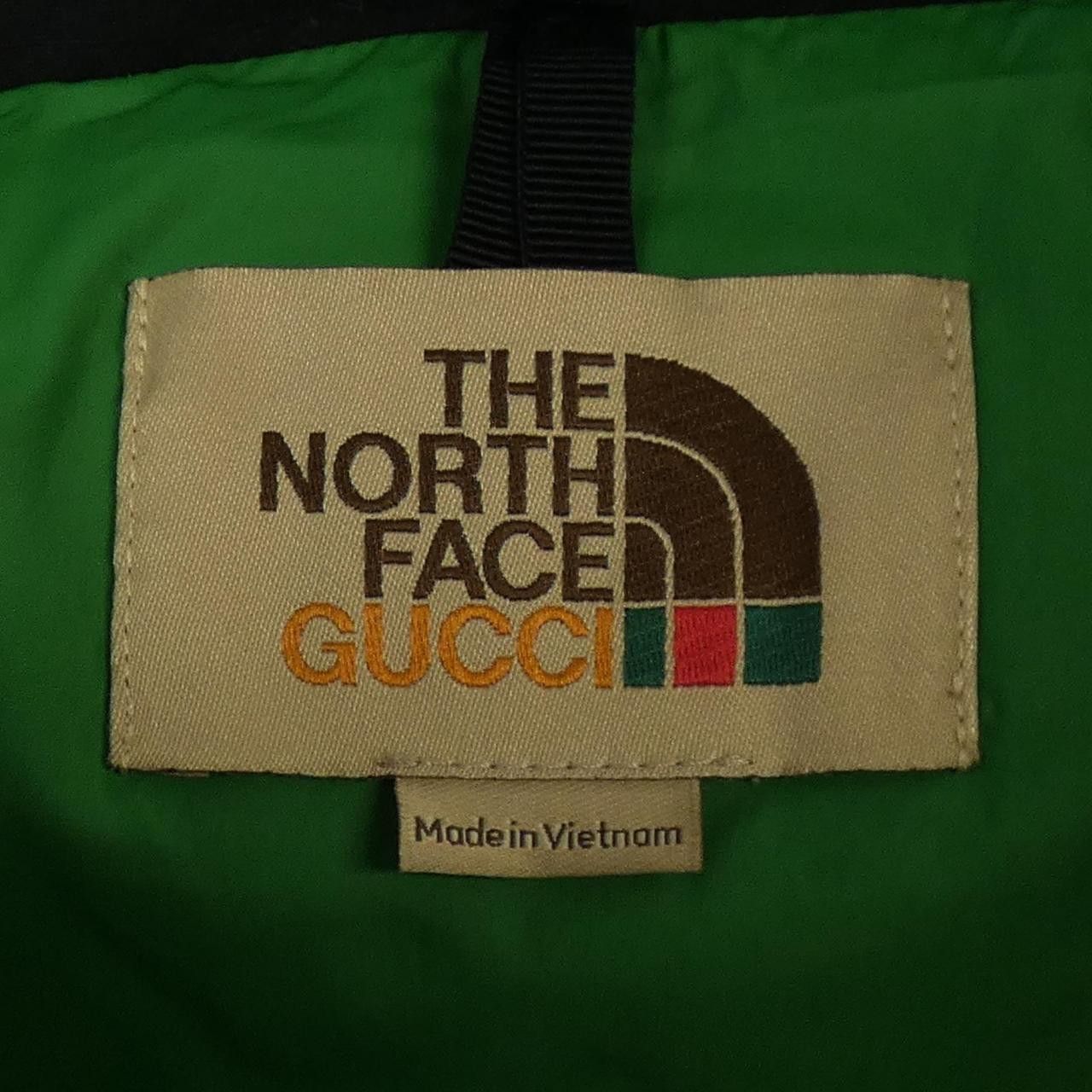 Gucci Gucci Gucci The North Face Down Vest Textile Outerwear 663762XAADS DUTY FREE for USA Size ONE SIZE - 4 Thumbnail