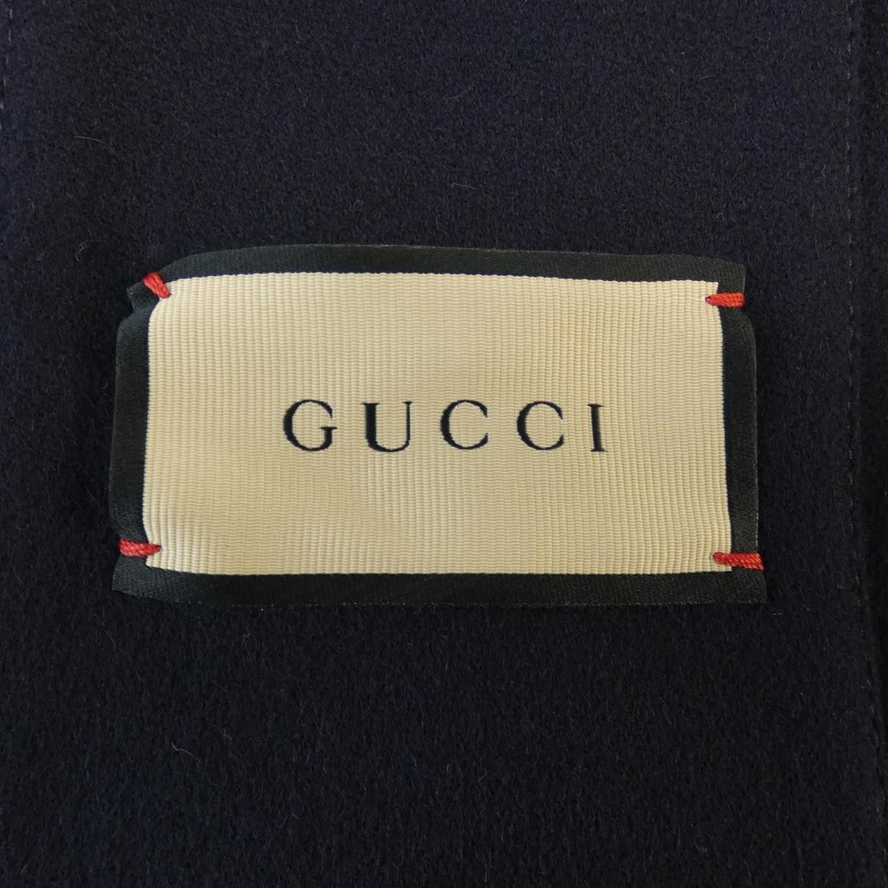 Gucci Gucci Gucci Cashmere Blend Coat Textile Outerwear 762017ZAKE3 DUTY FREE for USA Size ONE SIZE - 4 Thumbnail