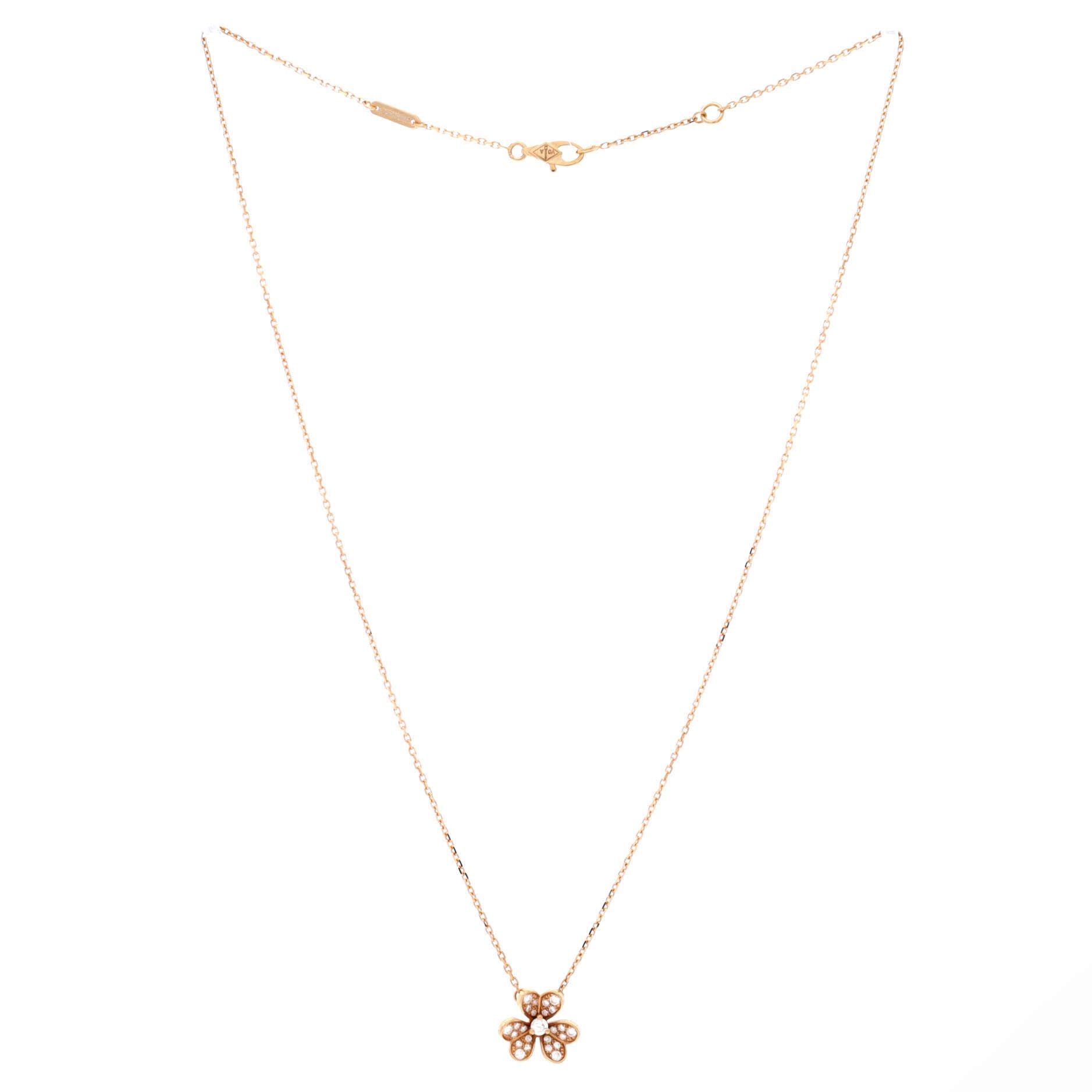 Van Cleef & Arpels Frivole Pendant Necklace Size ONE SIZE - 2 Thumbnail