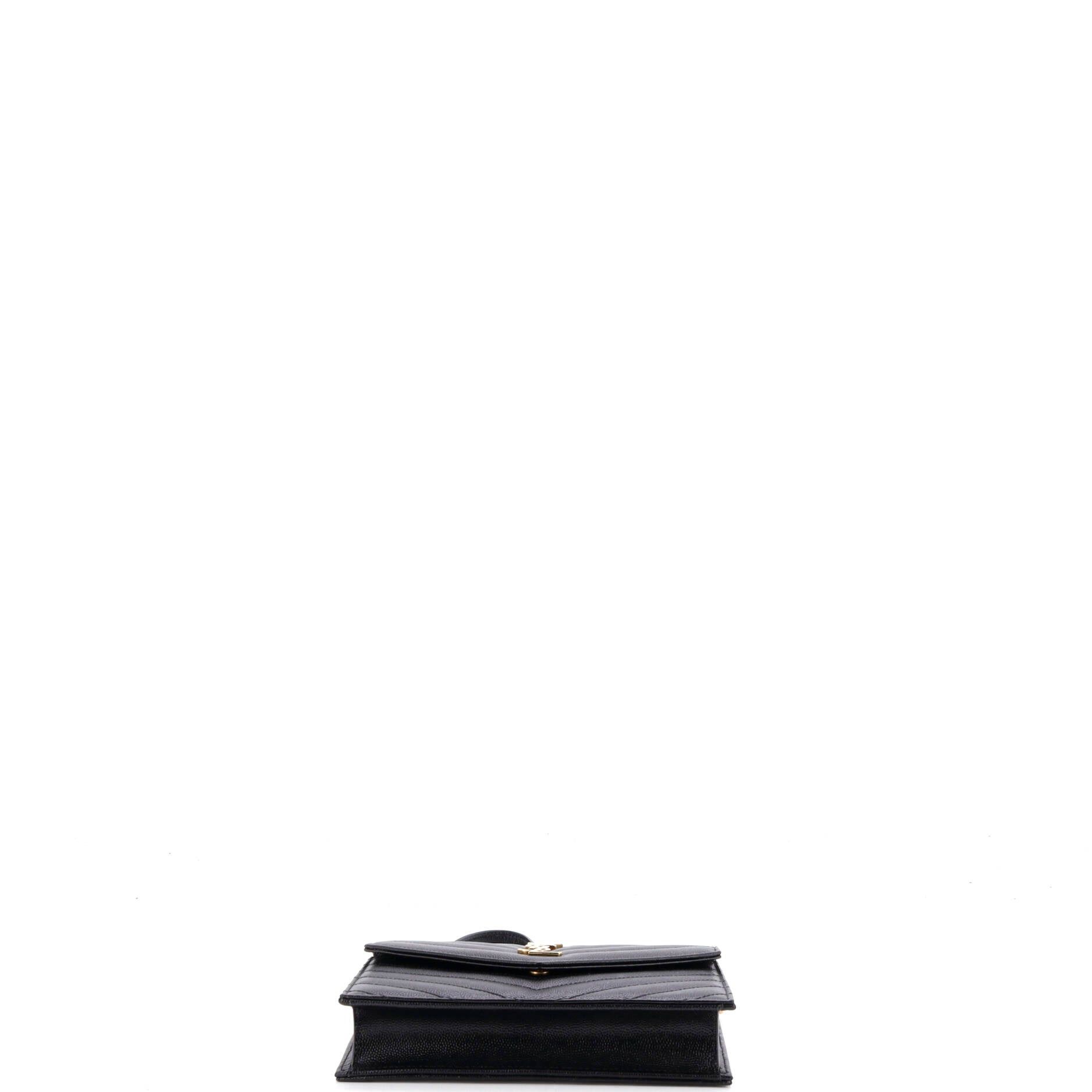 Saint Laurent Paris Classic Monogram Wallet on Chain Size ONE SIZE - 4 Thumbnail