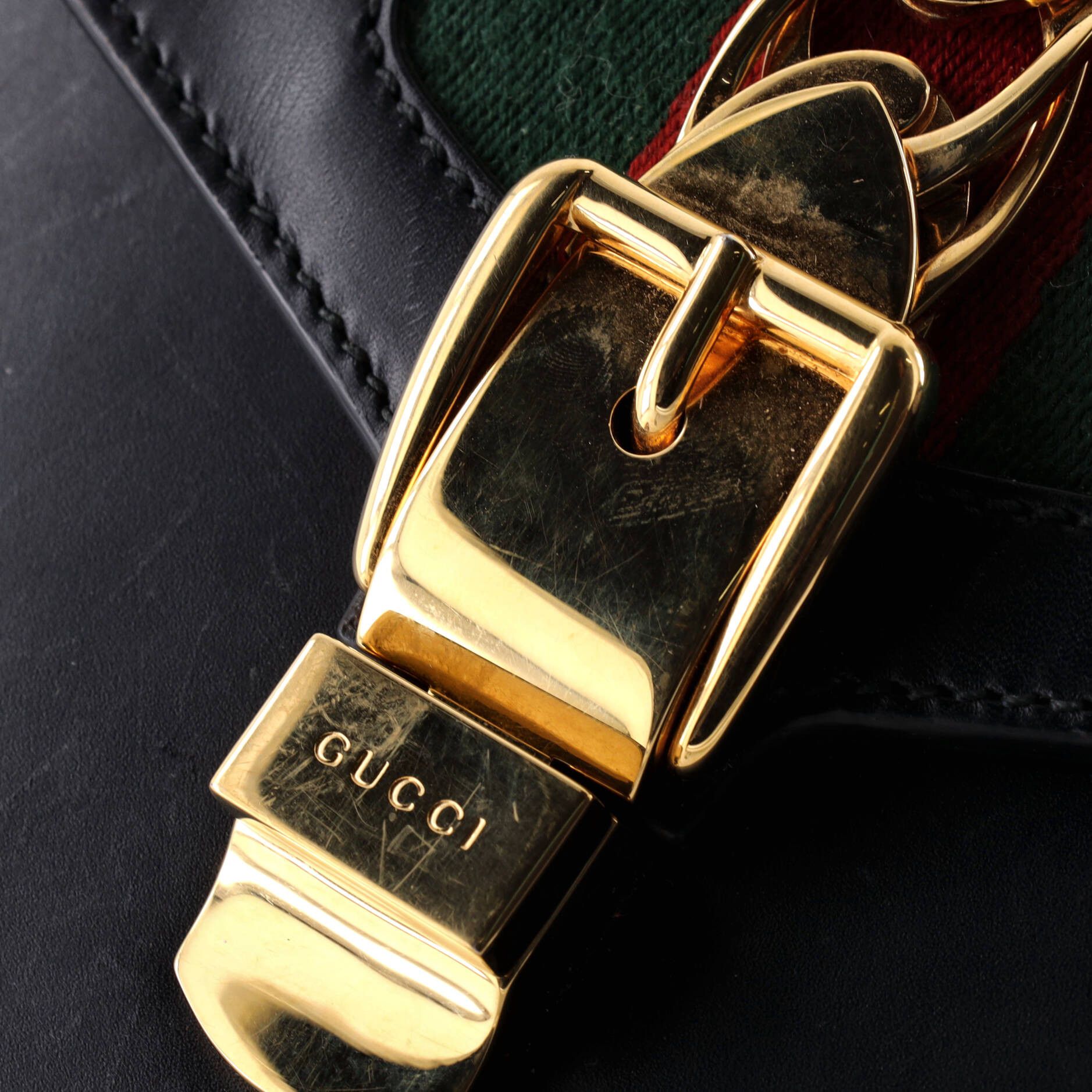 Gucci Sylvie Top Handle Bag Size ONE SIZE - 6 Thumbnail