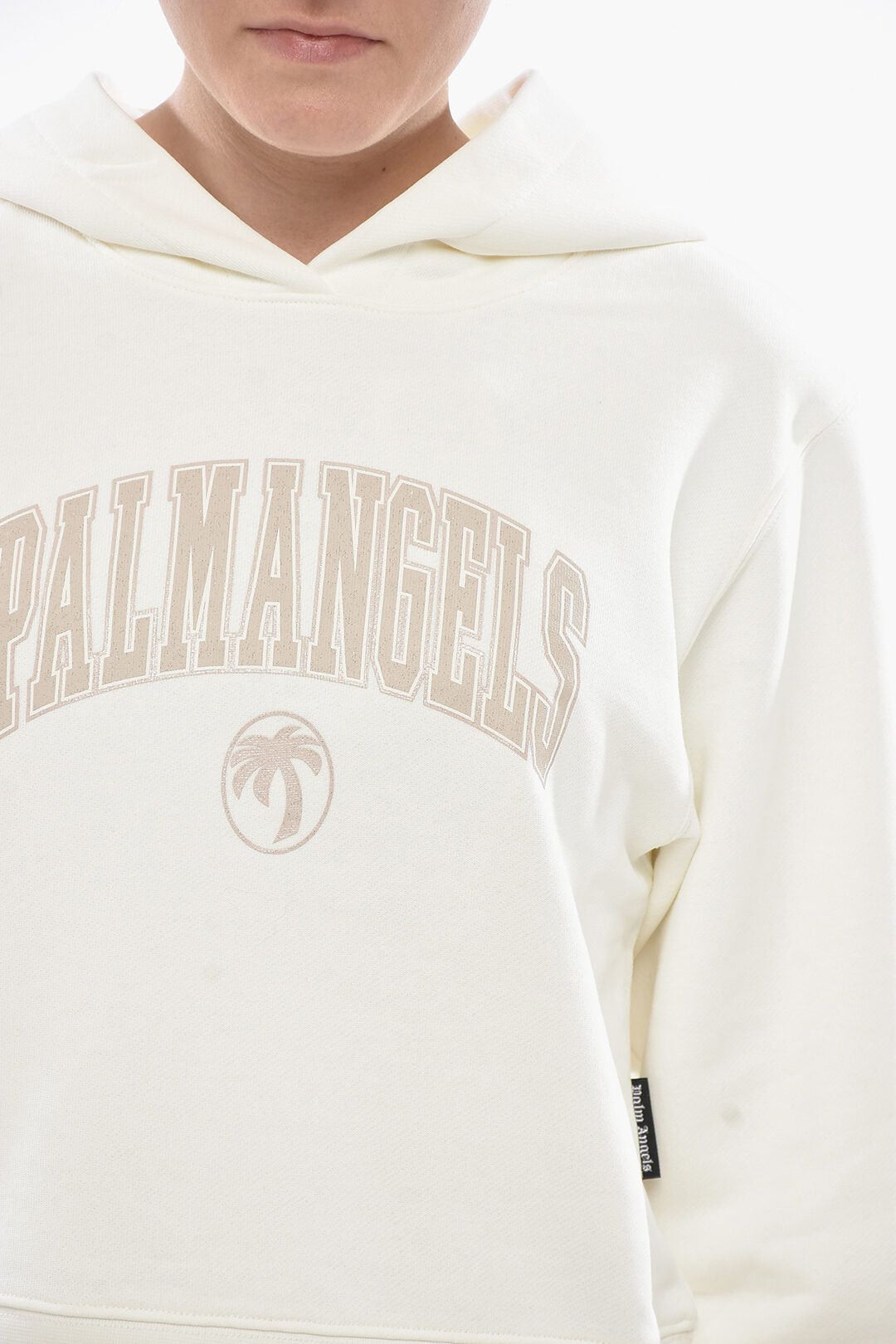 Palm Angels Brushed Cotton Hoodie COLLEGE PALM Size S / US 4 / IT 40 - 3 Thumbnail