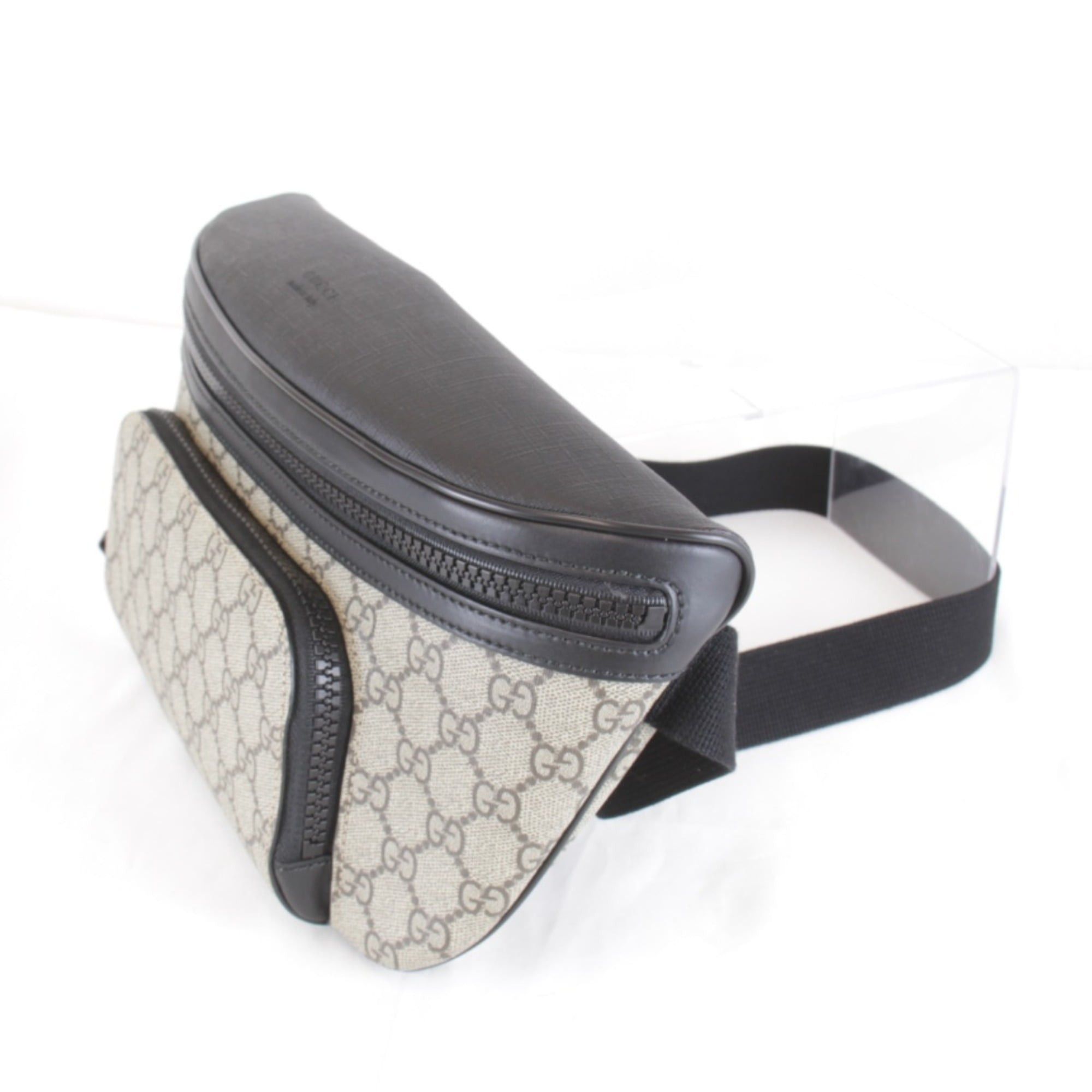 Gucci GUCCI 779843・493075 Body Bag GG Supreme Canvas Gray Women's Size ONE SIZE - 3 Thumbnail