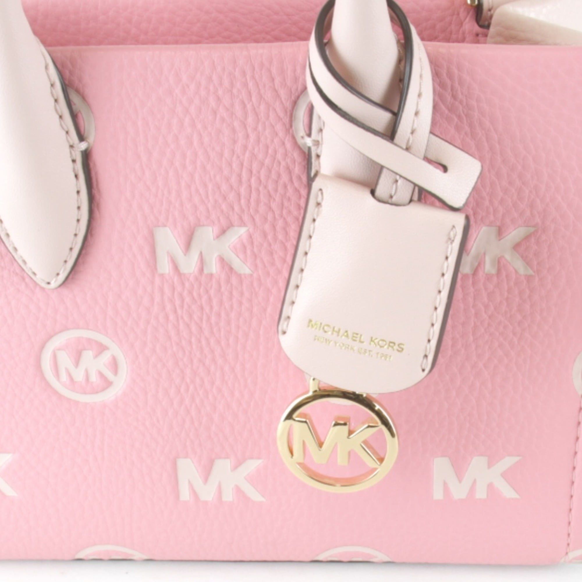 Michael Kors Michael Kors Mini 2-Way Bag Shoulder Leather Pink Women's Size ONE SIZE - 7 Thumbnail