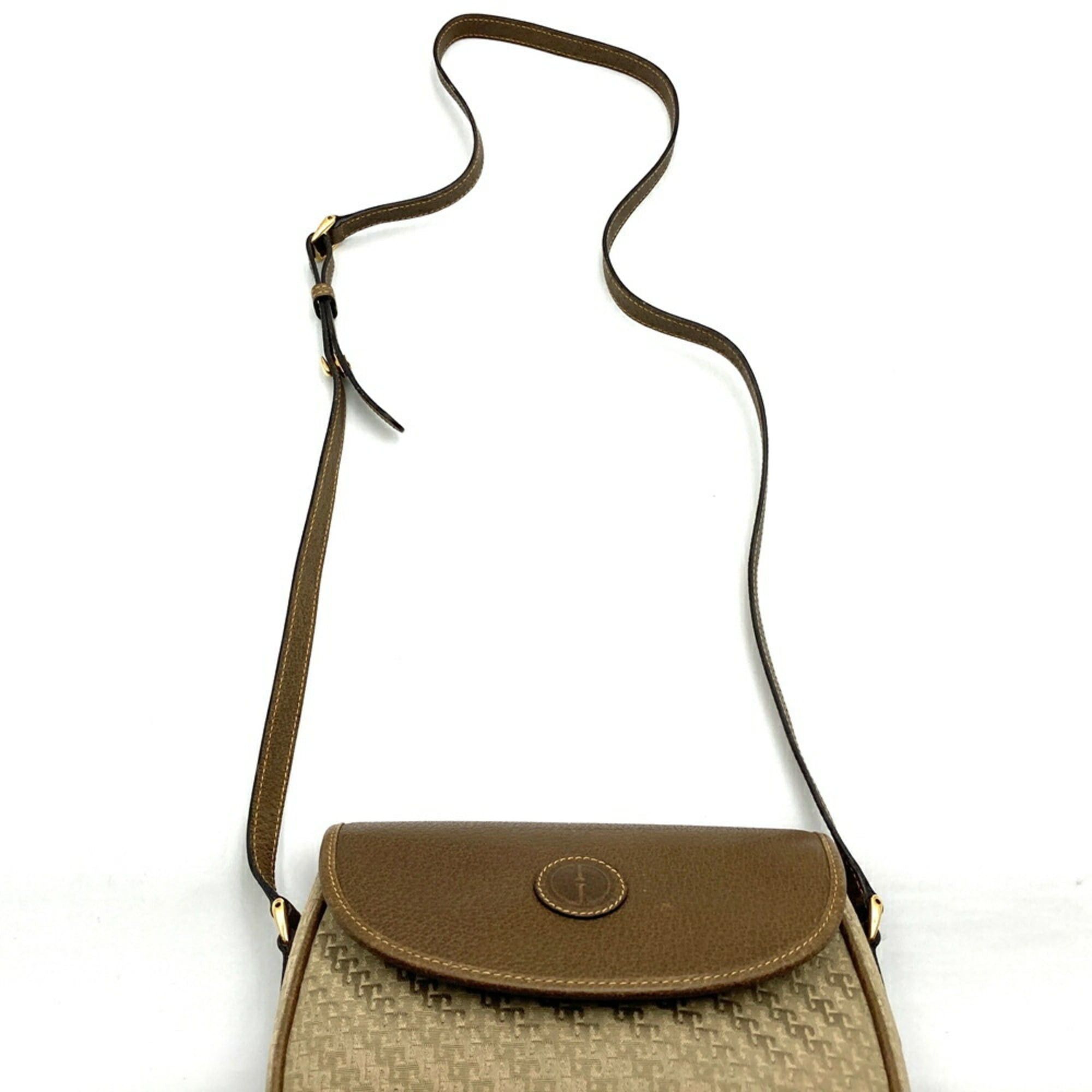 Gucci GUCCI 007 14 Shoulder Bag, Canvas and Leather, Brown, Women's Size ONE SIZE - 5 Thumbnail