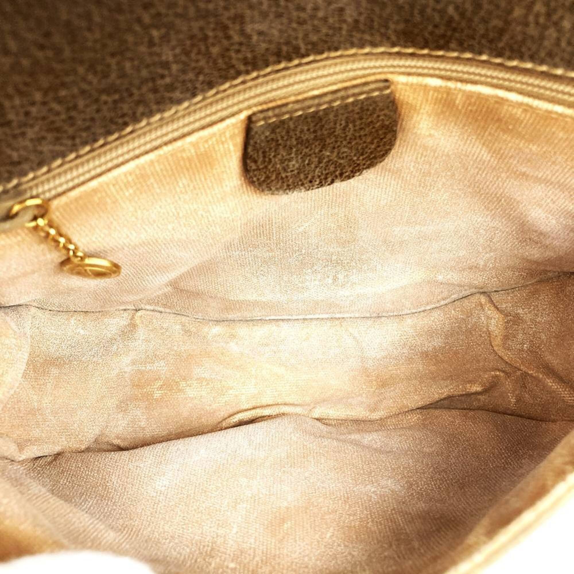 Gucci GUCCI 007 14 Shoulder Bag, Canvas and Leather, Brown, Women's Size ONE SIZE - 6 Thumbnail