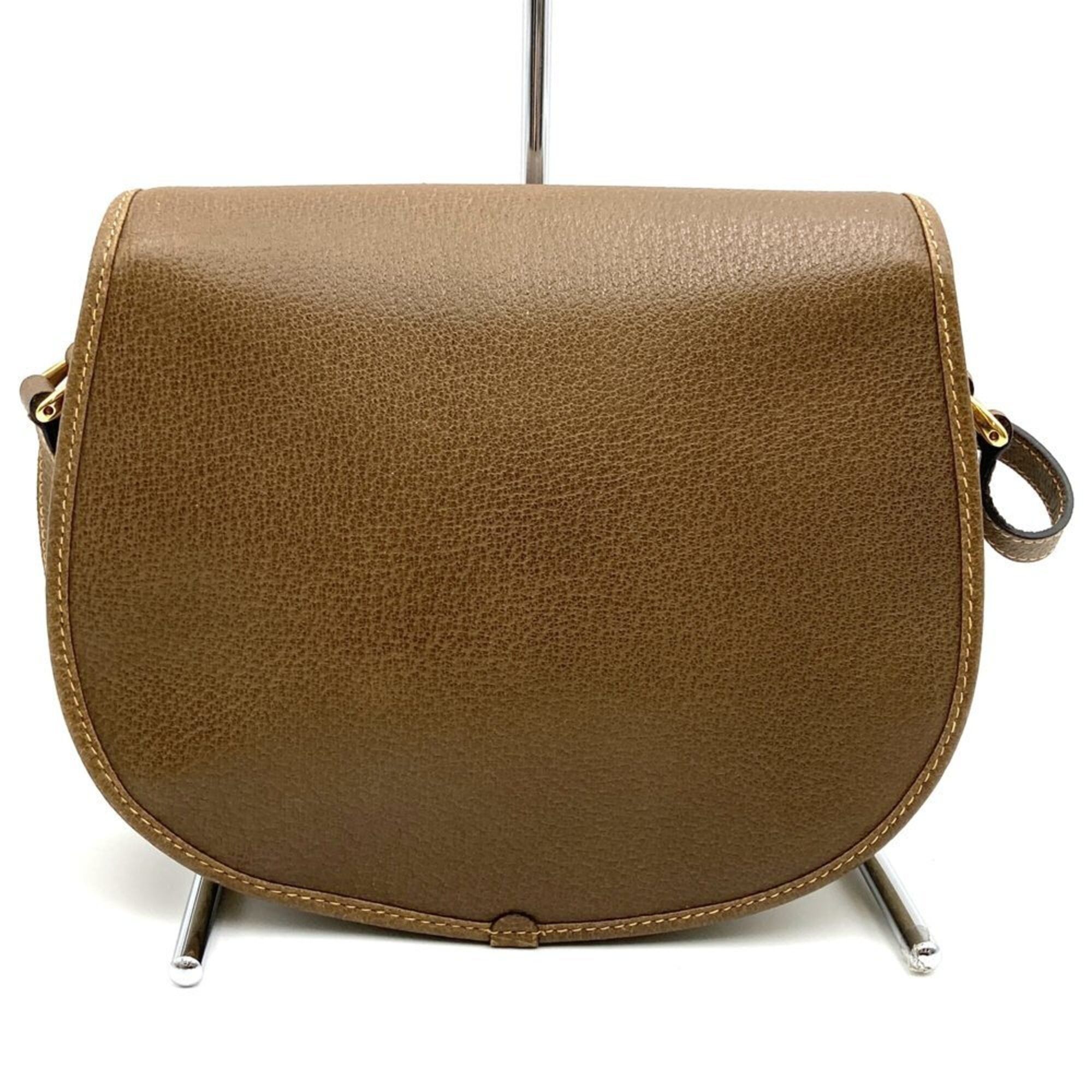 Gucci GUCCI 007 14 Shoulder Bag, Canvas and Leather, Brown, Women's Size ONE SIZE - 4 Thumbnail