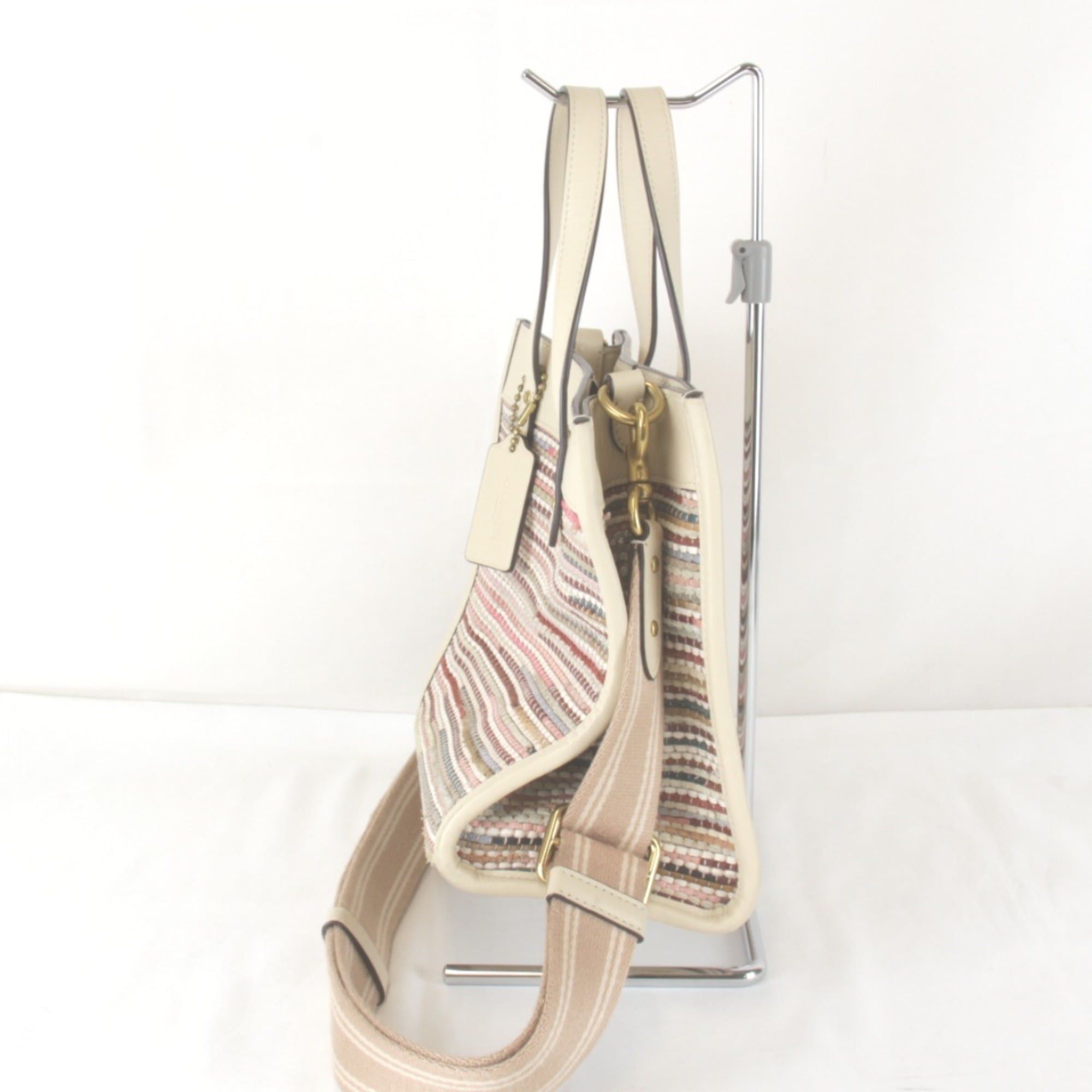 Coach COACH Field Tote 2-way Shoulder Bag M2080-C3860 Leather Multicolor Women's Size ONE SIZE - 3 Thumbnail
