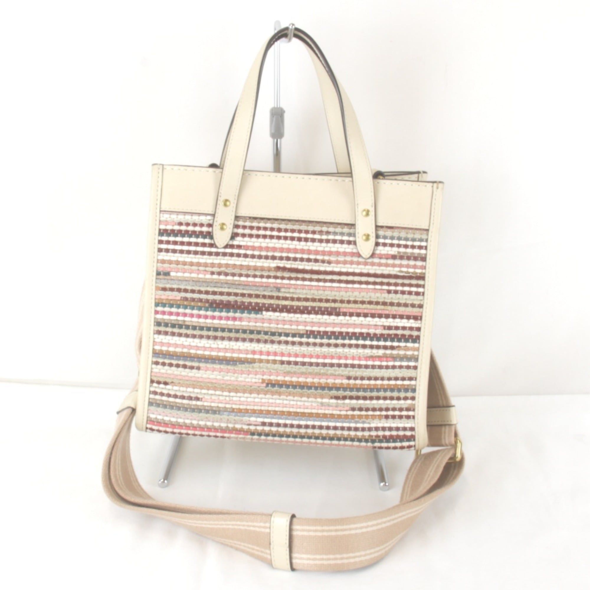 Coach COACH Field Tote 2-way Shoulder Bag M2080-C3860 Leather Multicolor Women's Size ONE SIZE - 2 Thumbnail