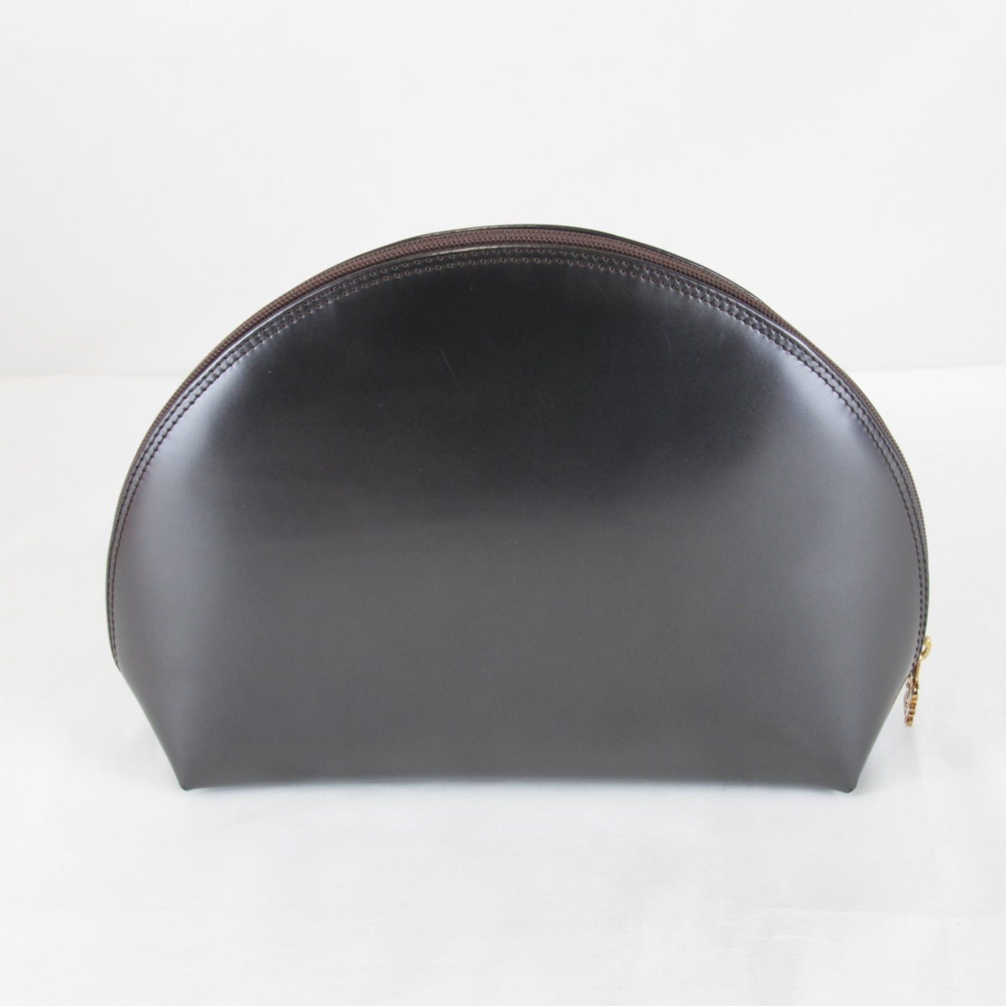 Loewe LOEWE Anagram Pouch, Leather, Black, 100g, Women's Size ONE SIZE - 2 Thumbnail