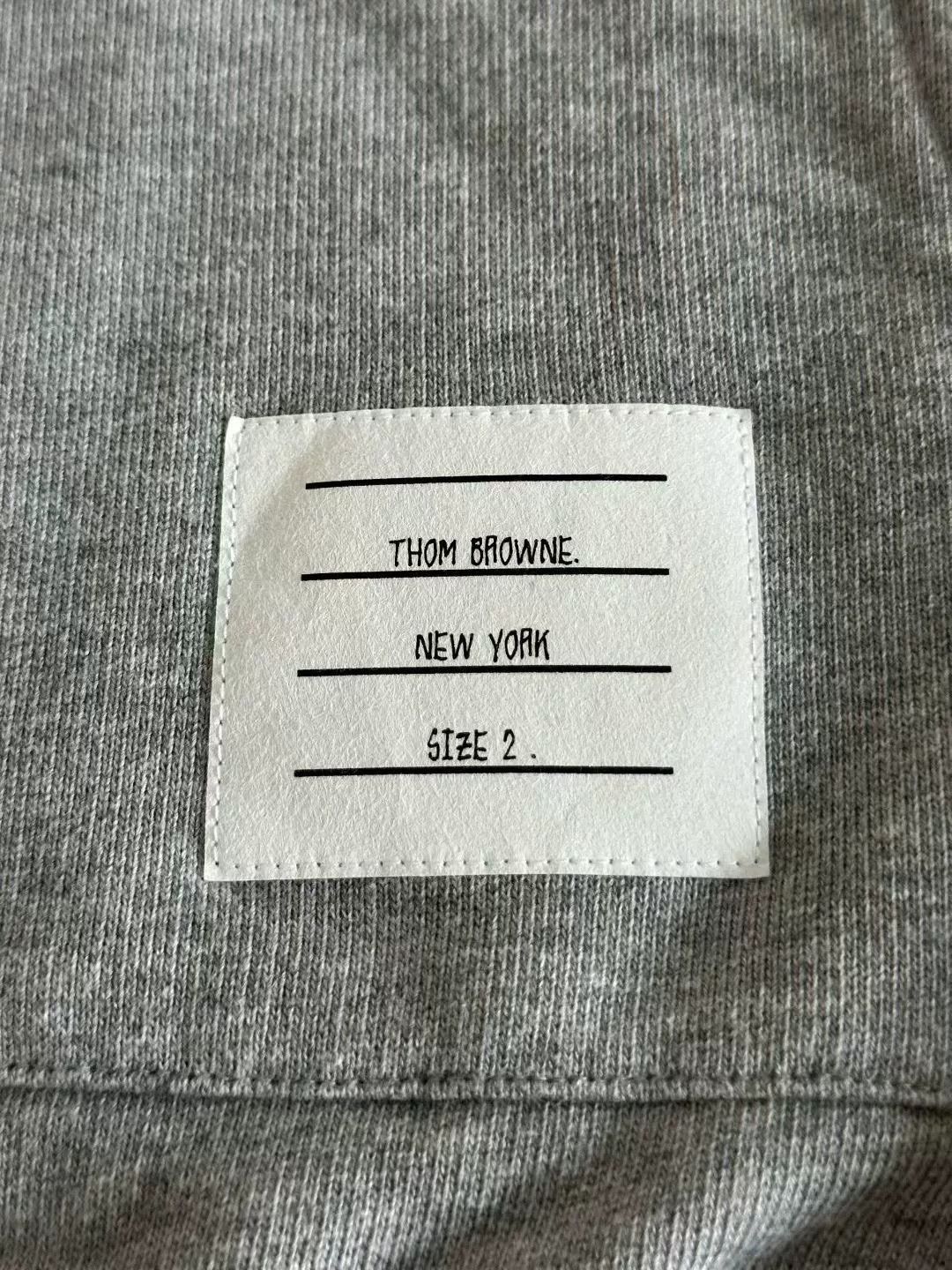 Thom Browne Thom Browne Gray Hoodie Size US M / EU 48-50 / 2 - 5 Thumbnail