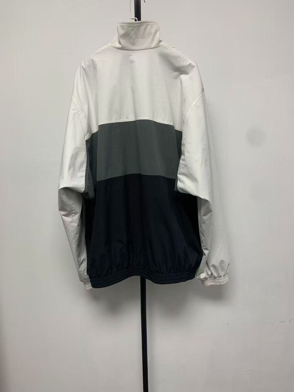 Balenciaga Balenciaga Color-Blocked Turtleneck Jacket Size US S / EU 44-46 / 1 - 2 Thumbnail