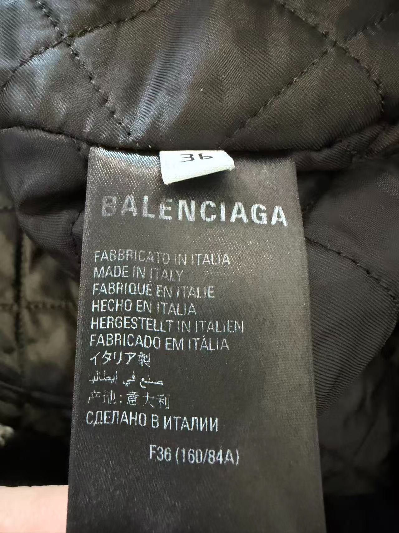 Balenciaga Balenciaga Logo Print Loose Zip Jacket Size XS / US 0-2 / IT 36-38 - 4 Thumbnail