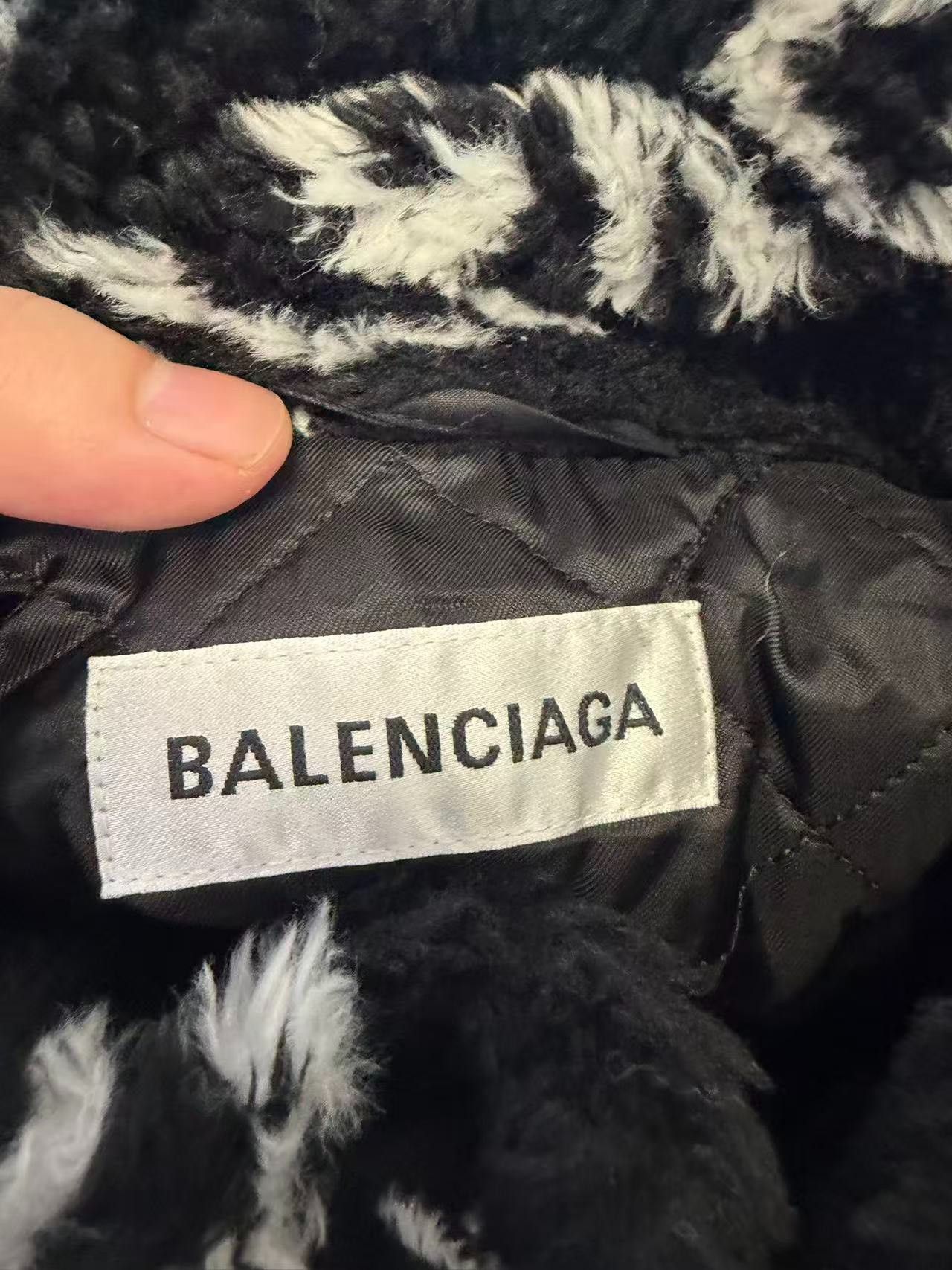 Balenciaga Balenciaga Logo Print Loose Zip Jacket Size XS / US 0-2 / IT 36-38 - 3 Thumbnail