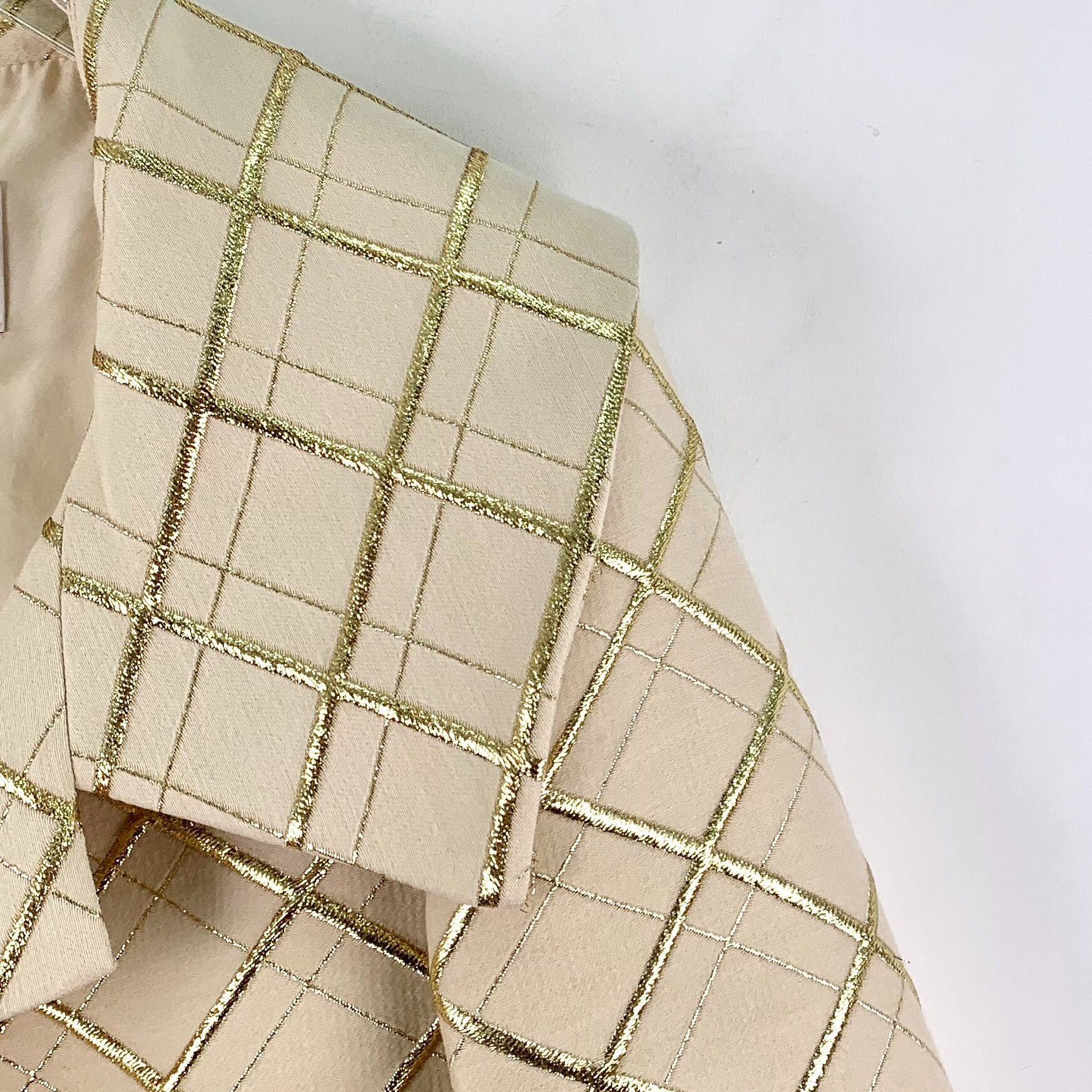 Valentino Valentino Yellow Diamond Check Jacket Size M / US 6-8 / IT 42-44 - 3 Thumbnail