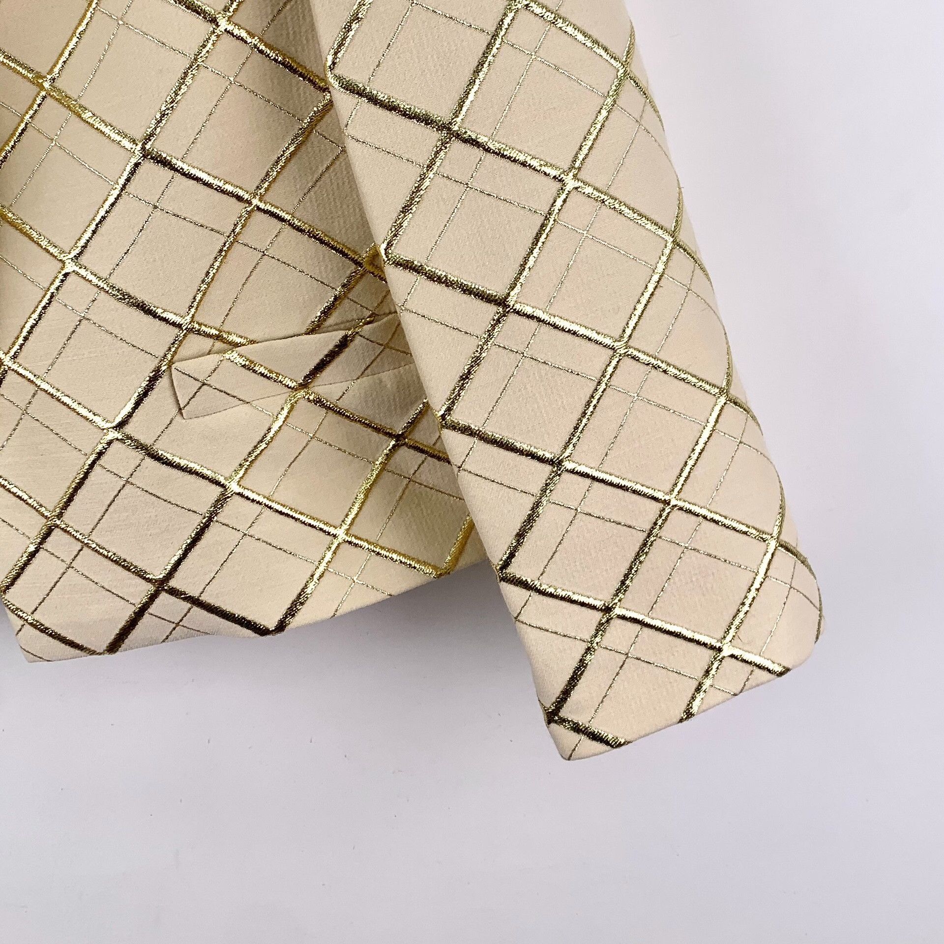 Valentino Valentino Yellow Diamond Check Jacket Size M / US 6-8 / IT 42-44 - 4 Thumbnail