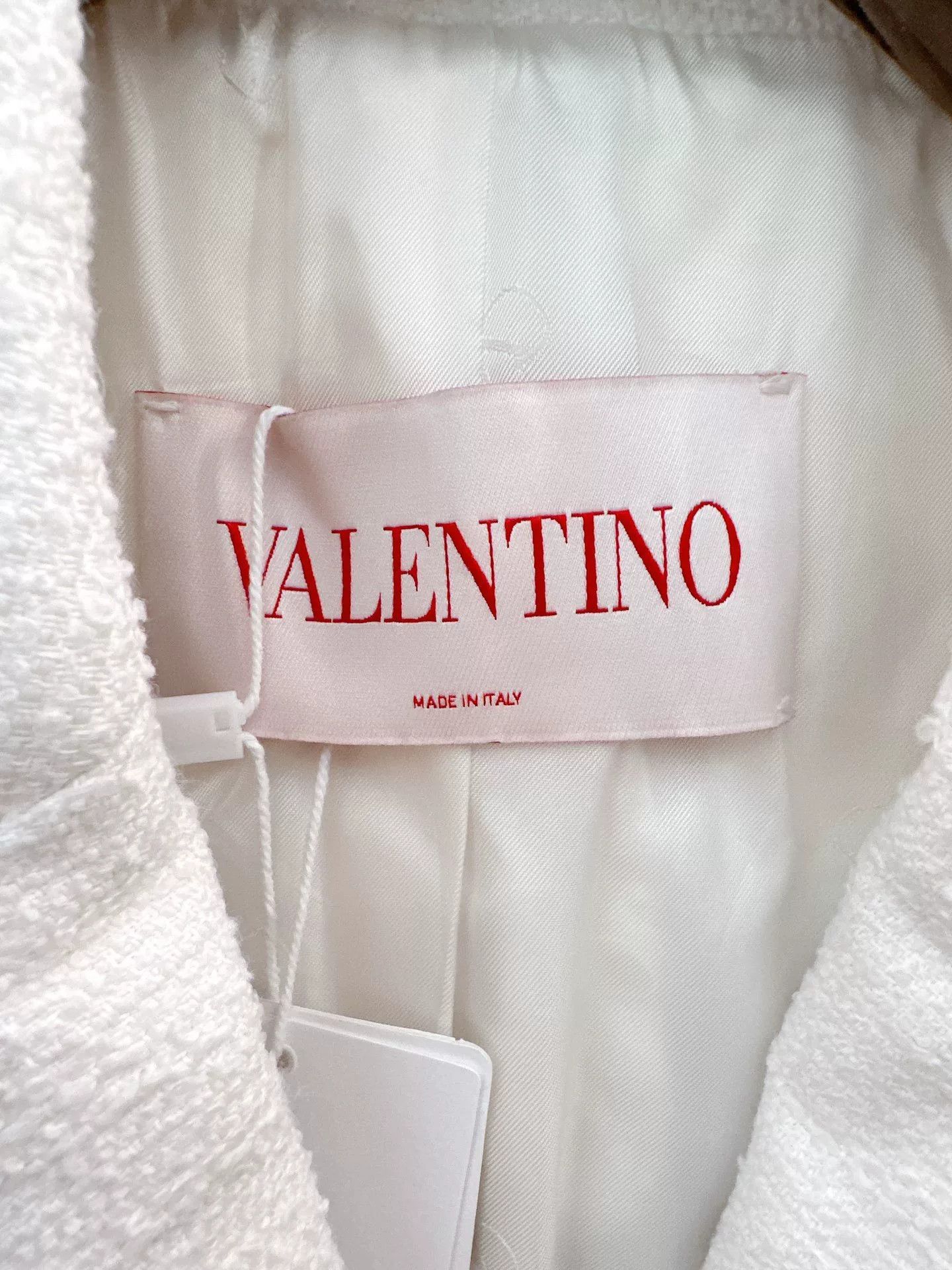 Valentino VALENTINO White Preppy Blazer 38 Sun Yizhen Size S / US 4 / IT 40 - 6 Thumbnail