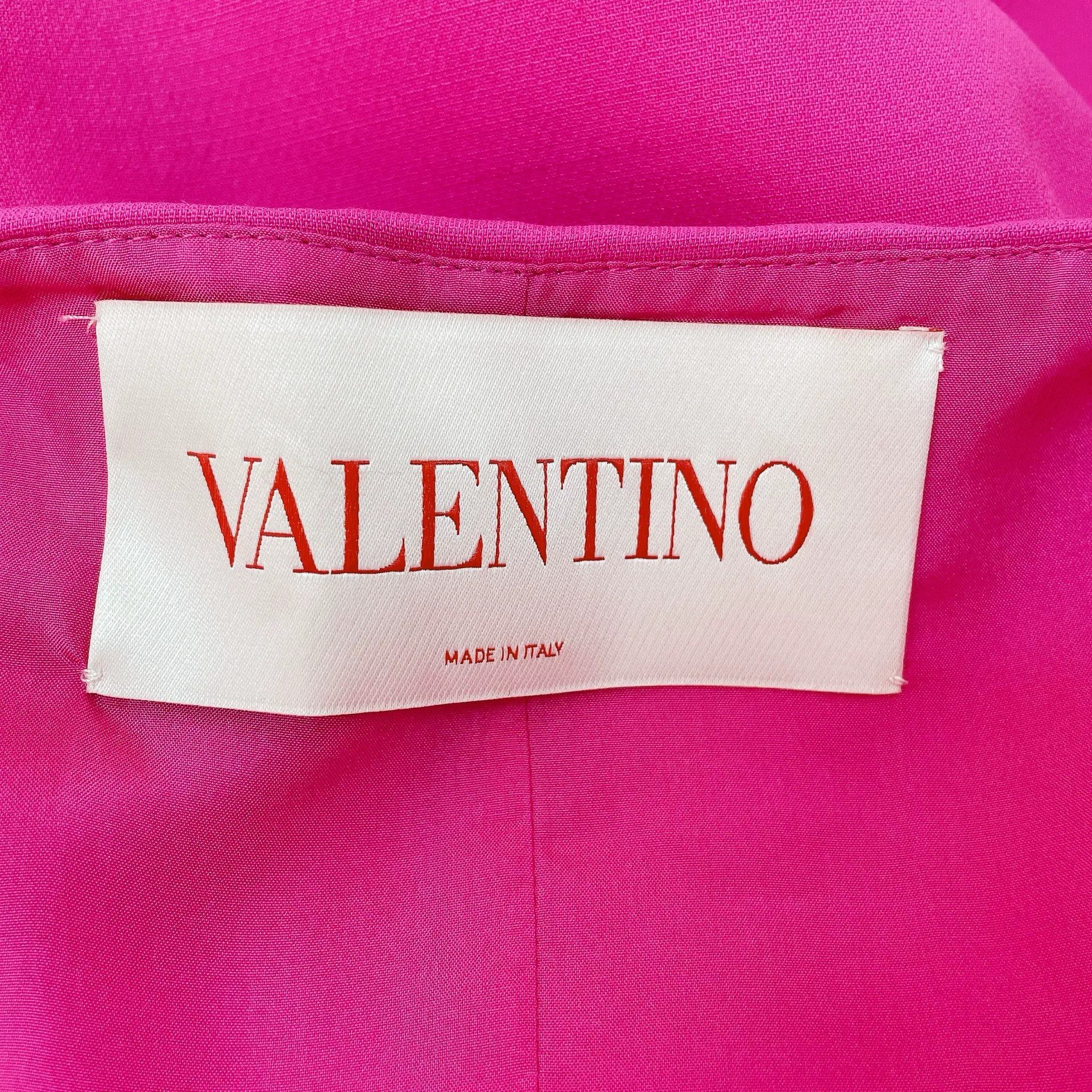 Valentino Valentino Rose Red Sleeveless Jumpsuit Size 42" / US 20 - 6 Thumbnail