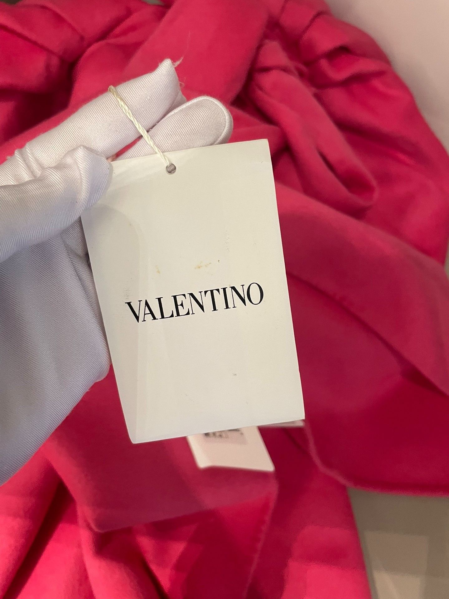 Valentino Valentino Bright Pink Bow Cape Size S / US 4 / IT 40 - 8 Thumbnail