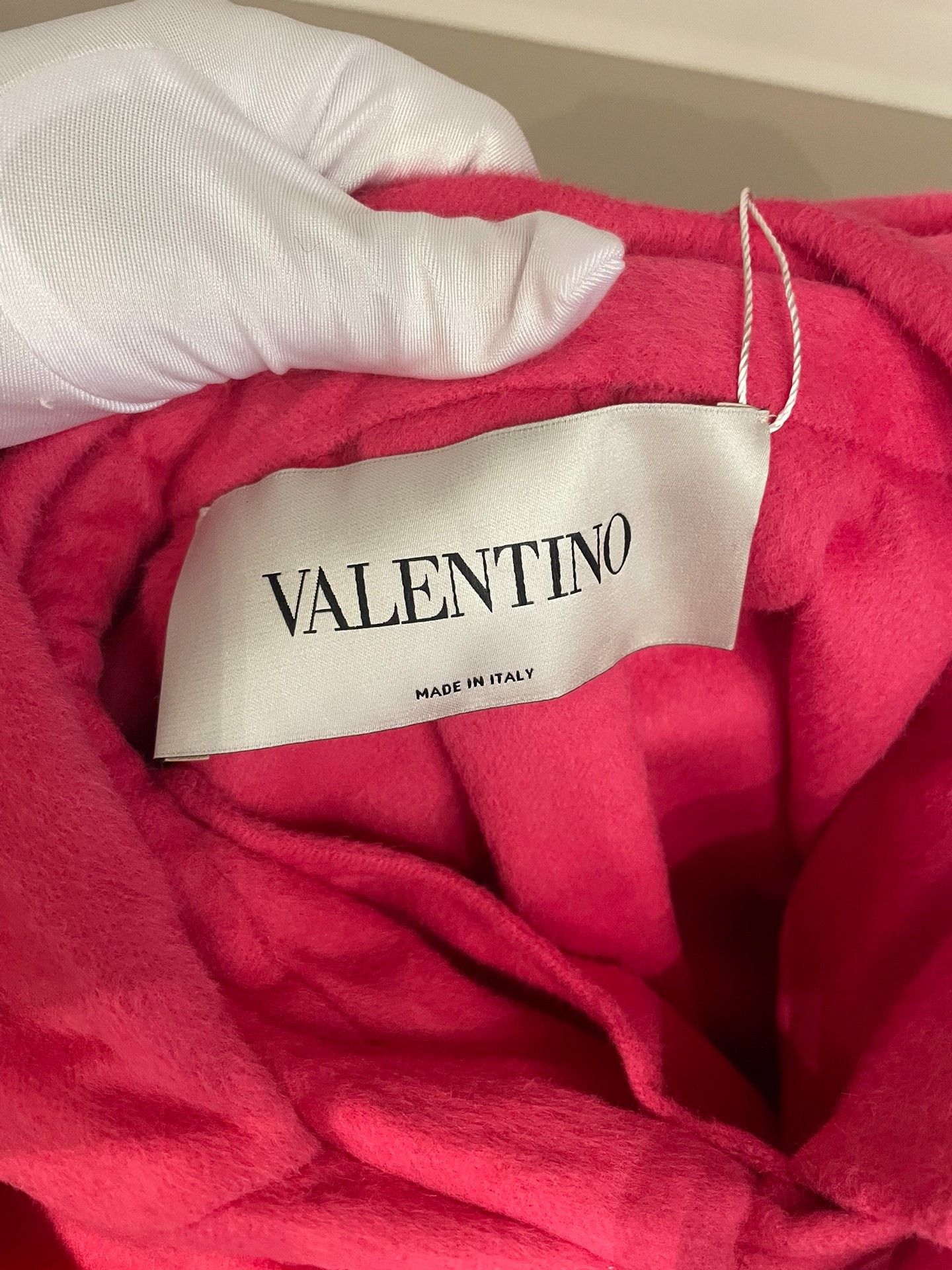 Valentino Valentino Bright Pink Bow Cape Size S / US 4 / IT 40 - 4 Thumbnail