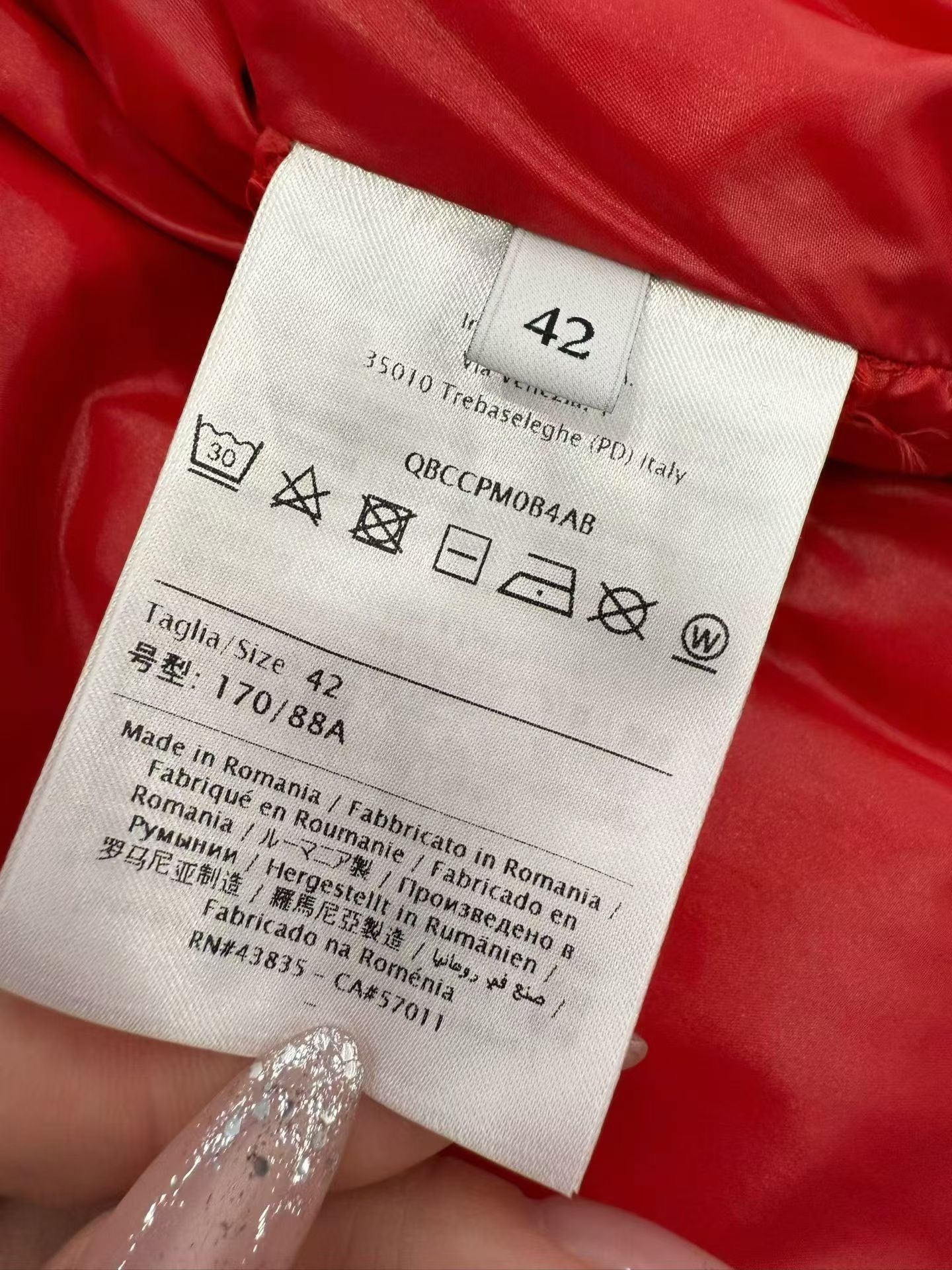Moncler Moncler x Valentino Black Long Down Jacket Size M / US 6-8 / IT 42-44 - 8 Thumbnail