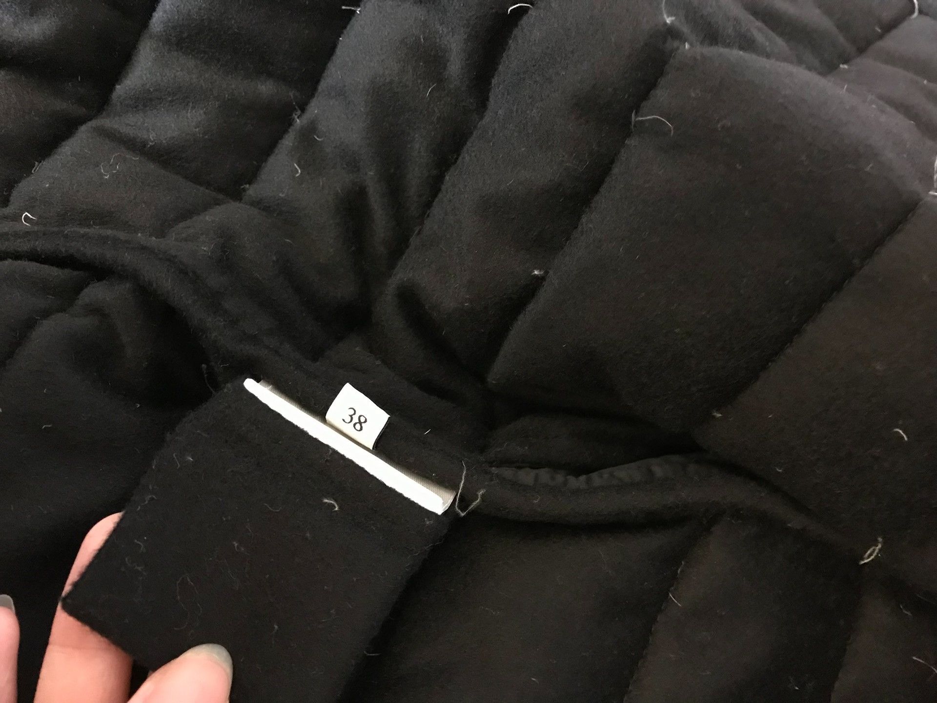 Valentino Valentino Black Down Cloak Coat Size S / US 4 / IT 40 - 6 Thumbnail