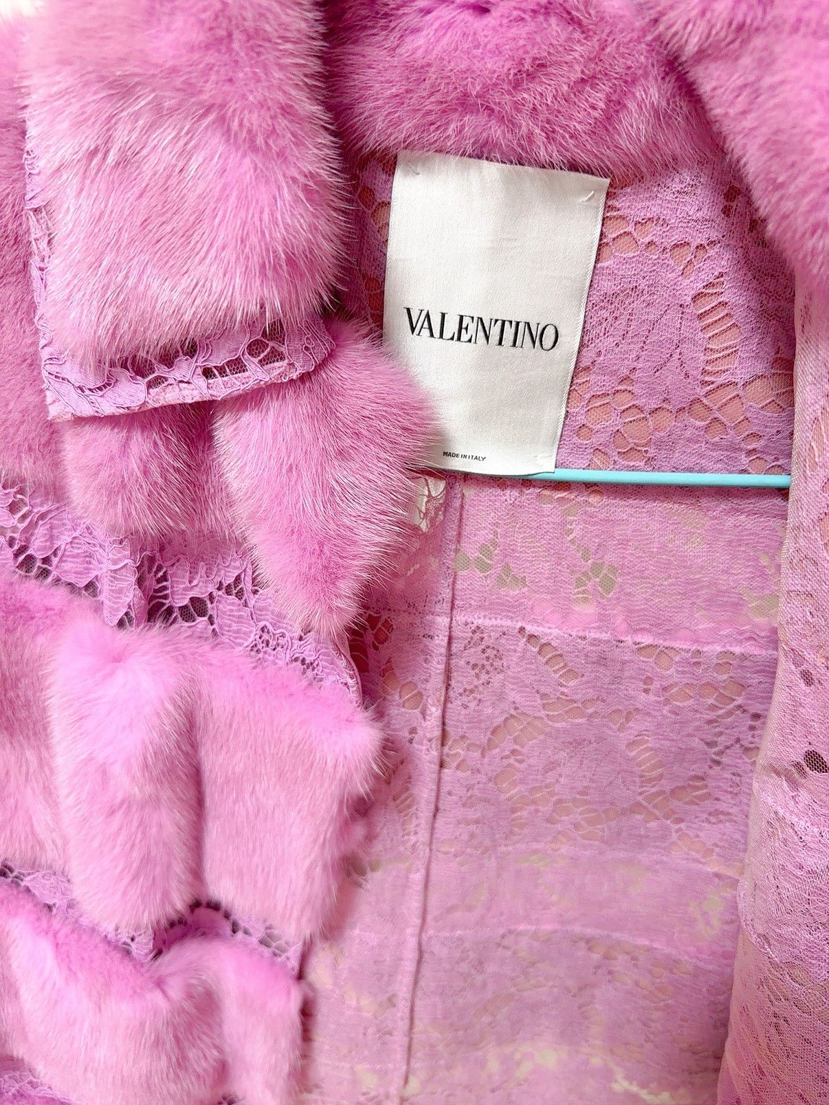 Valentino Valentino Purple Mink Fur Lace Coat Size S / US 4 / IT 40 - 3 Thumbnail