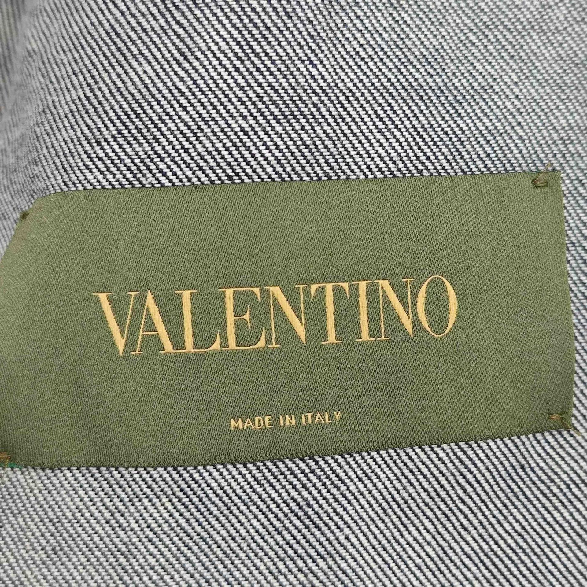Valentino Valentino Butterfly Embroidery Denim Jacket Size S / US 4 / IT 40 - 5 Thumbnail